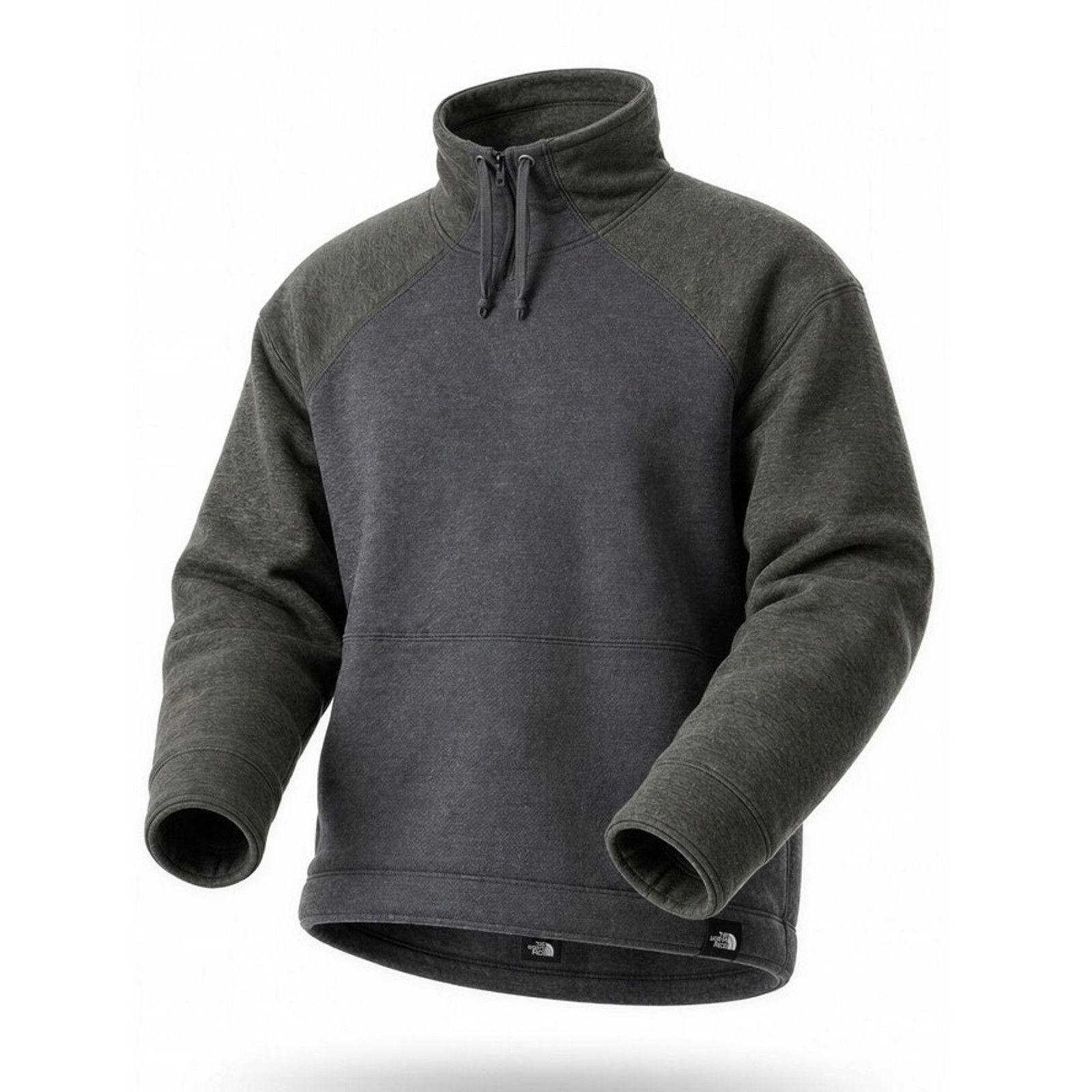 The North Face North Face Sweatshirt Womens Large Gray Heather Mock Neck Size L / US 10 / IT 46 - 1 Thumbnail