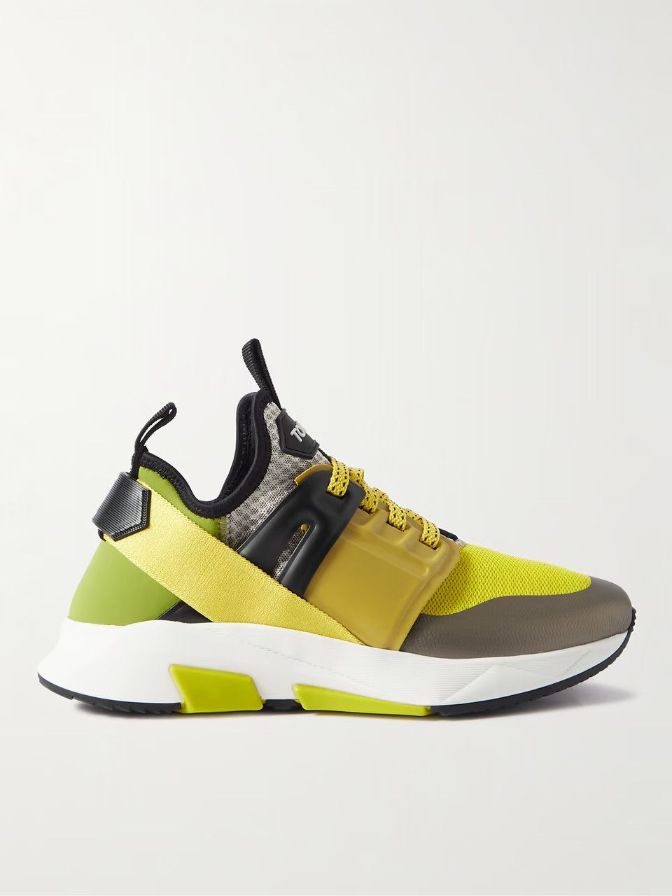 Tom Ford o1loc1c0824 Jago Scuba, Mesh & Leather Sneakers Multicolor Size US 9 / EU 42 - 1 Thumbnail