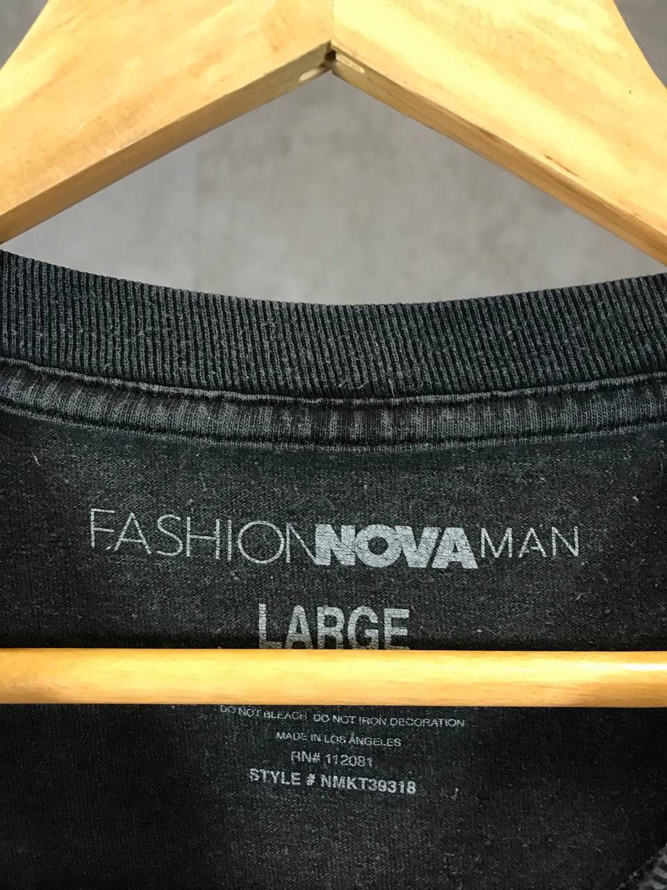 Other Fashion Nova Man made in Los Angeles art designer tee Size US L / EU 52-54 / 3 - 4 Thumbnail