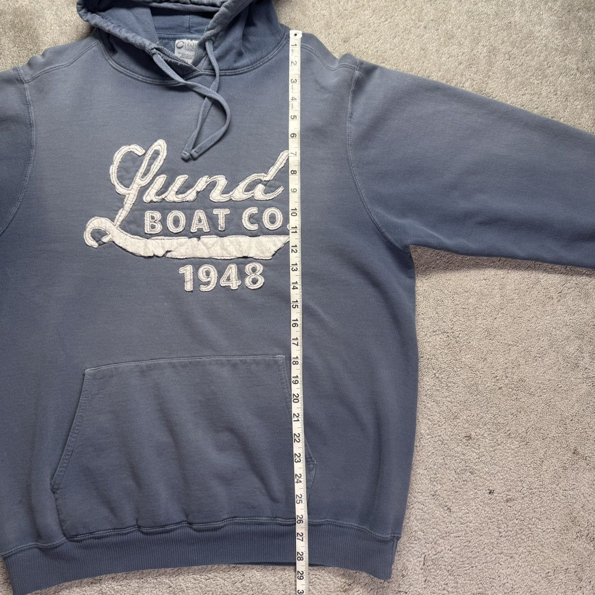 Other Lund Boat Co. 1948 Distressed Faded Hoodie Blue Size Large Size US L / EU 52-54 / 3 - 6 Thumbnail