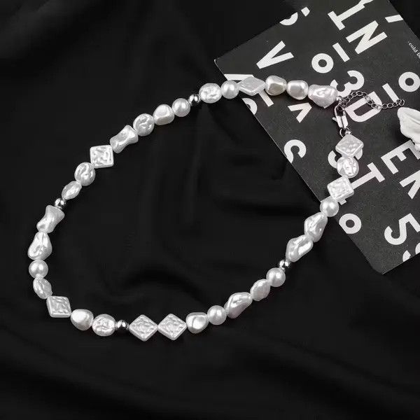 Jewelry Pearl Beaded Necklace Size ONE SIZE - 2 Thumbnail