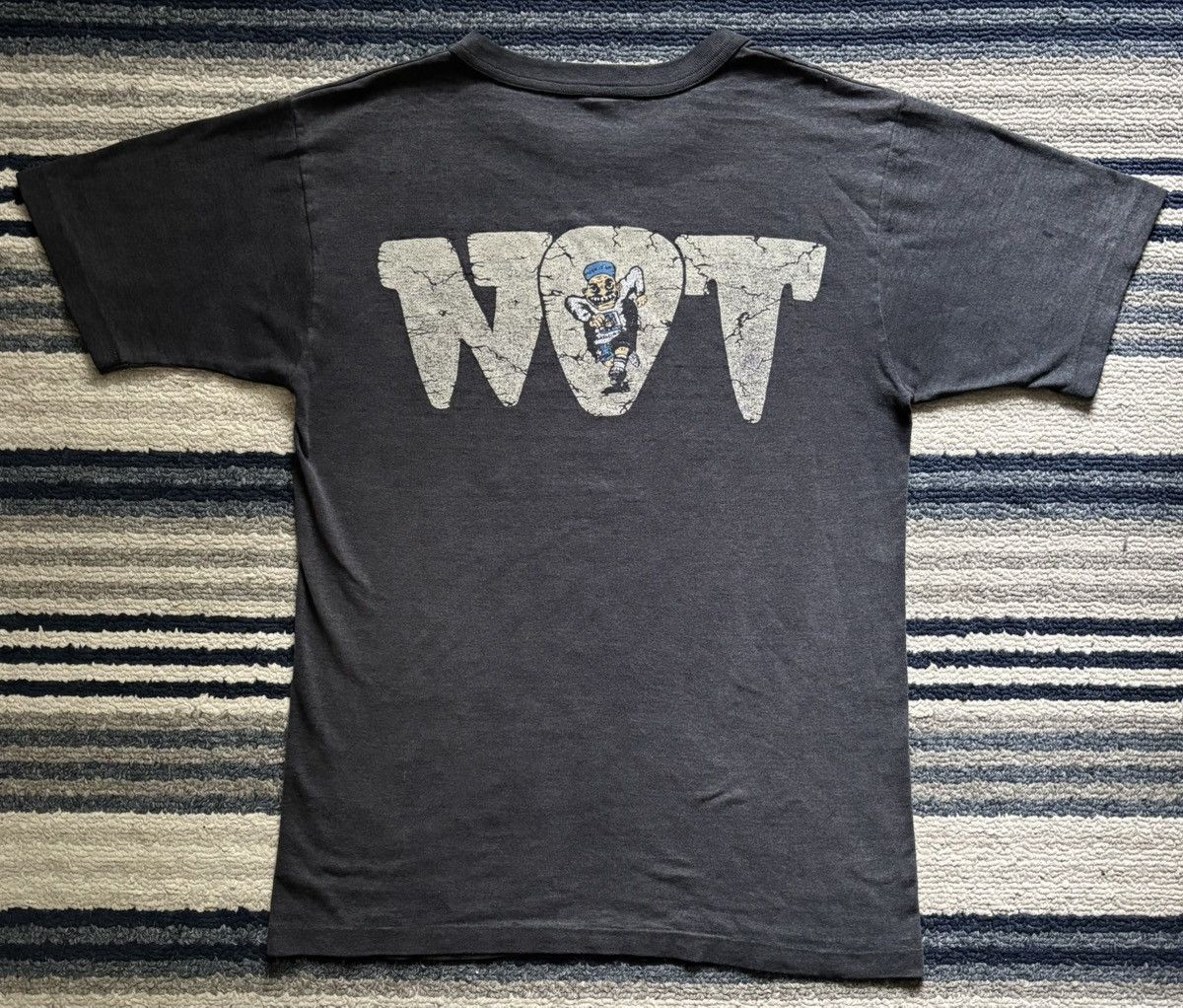 Vintage 1988 Anthrax "Not Man" Tee, Brockum License, Single Stitch Size US S / EU 44-46 / 1 - 5 Thumbnail