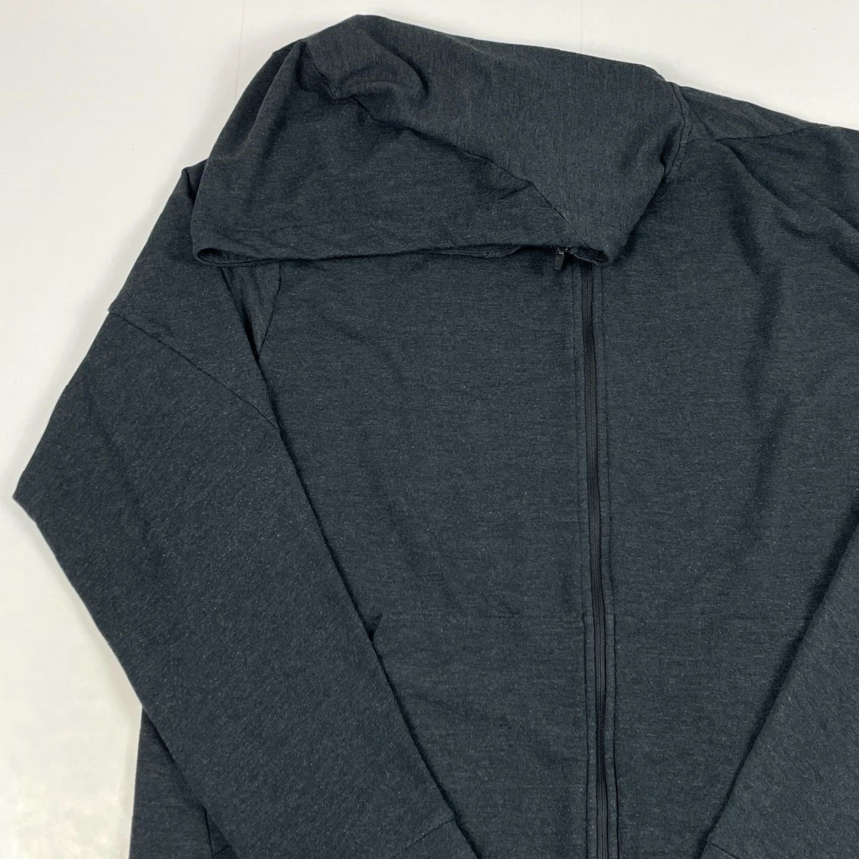 Nike Nike Hoodie Mens XL Gray Dri-Fit Full Zip Performance Lined Gym & Workout Size US XL / EU 56 / 4 - 2 Thumbnail