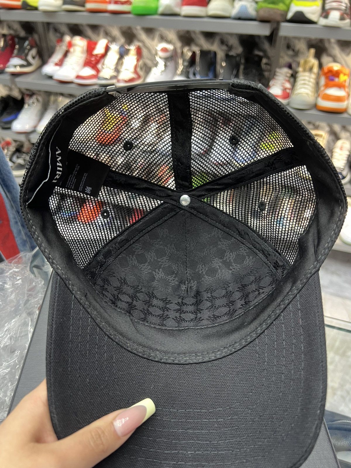 Amiri Amiri Hollywood Trucker Hat Size ONE SIZE - 8 Thumbnail