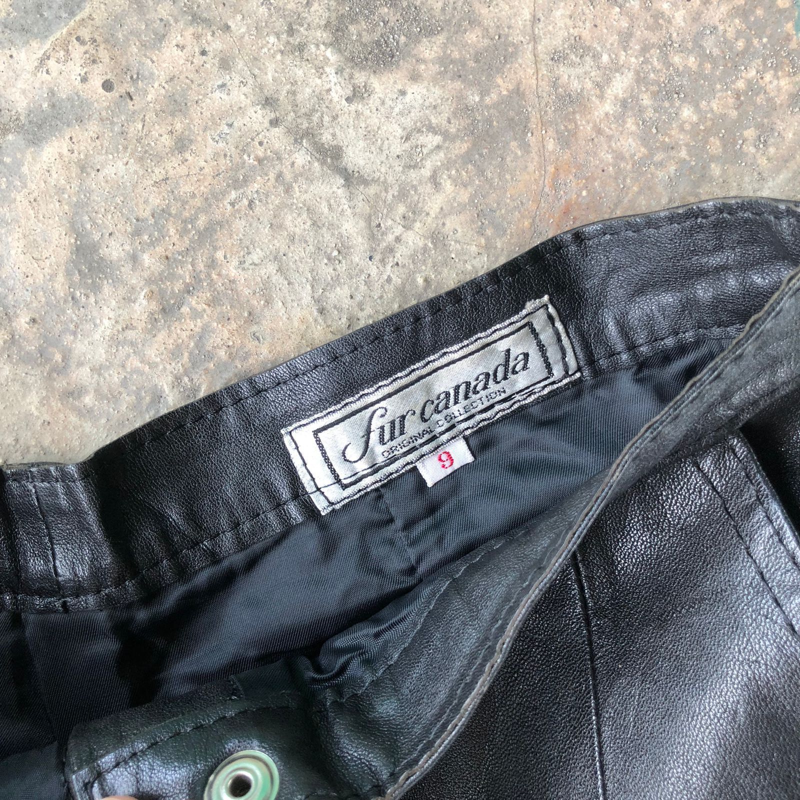 If Six Was Nine × Le Grande Bleu (L.G.B.) Carpe Diem Rider Flared Leather Pants Style Size US 27 - 5 Thumbnail