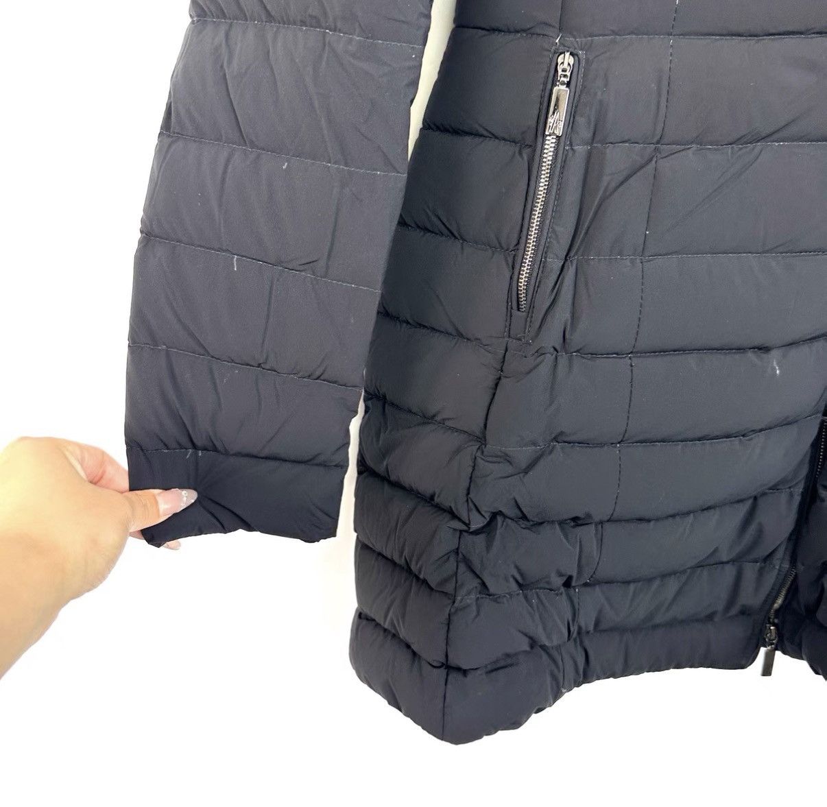 Moncler Moncler Waist Slimming Mid-length Down Jacket K12 Size XS / US 0-2 / IT 36-38 - 6 Thumbnail