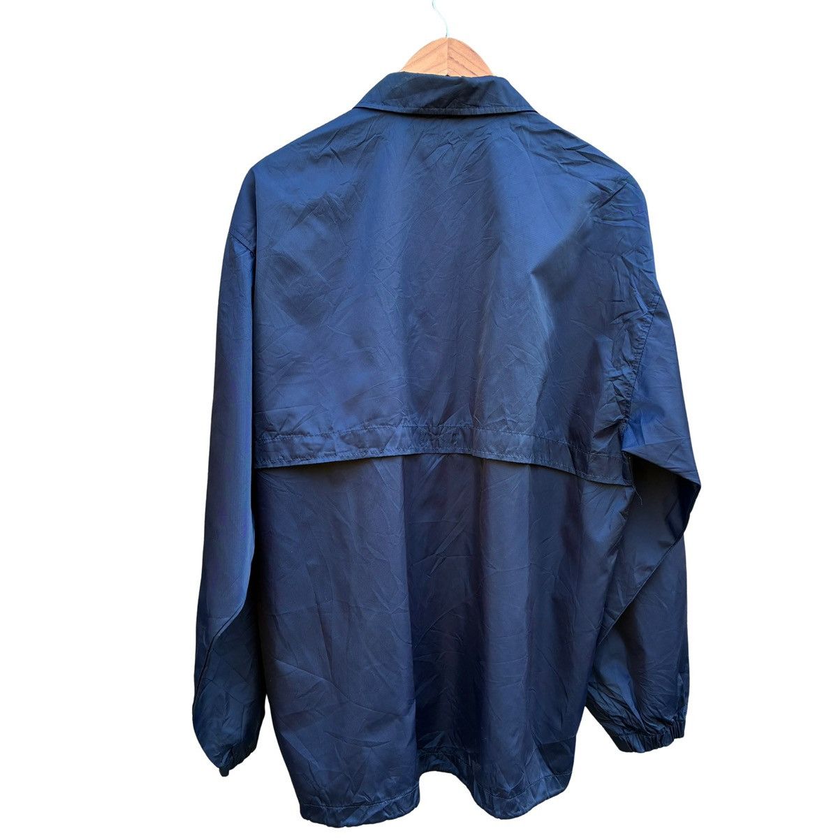 Other Hugo Valentino Italy Jacket Navy Blue Windbreaker Size L Size US XL / EU 56 / 4 - 3 Thumbnail