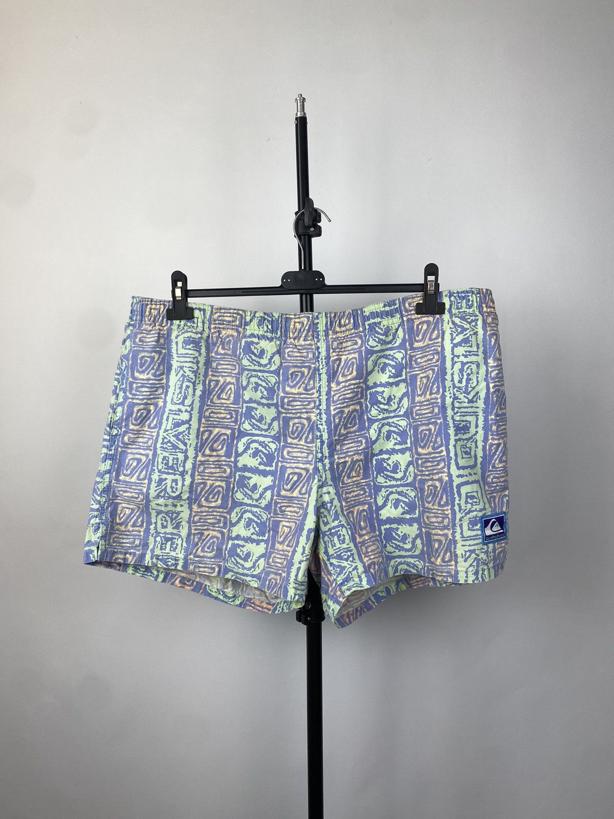 Quiksilver × Vintage 80s rare Vintage Quiksilver shorts skate surf Size US 36 / EU 52 - 1 Thumbnail