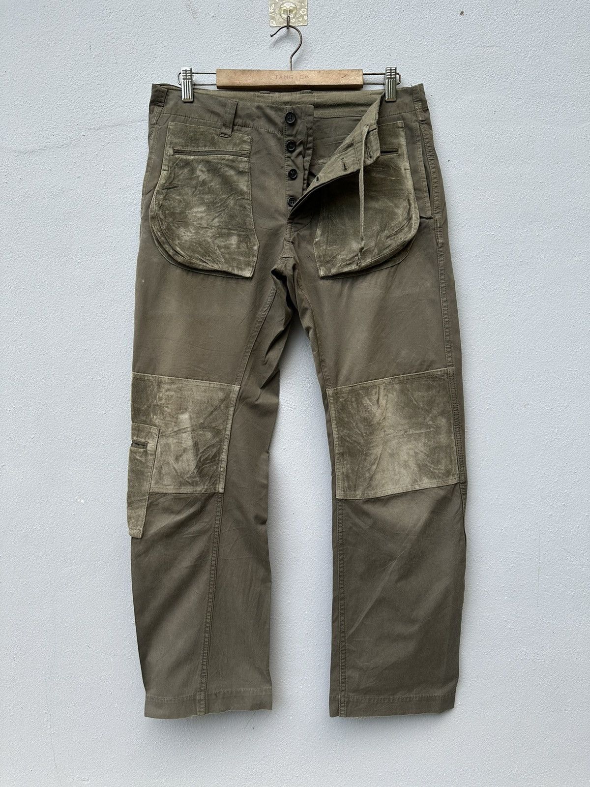 Japanese Brand Vintage One Graviti Avant Garde Pocket Trouser Pant Size US 33 - 4 Thumbnail