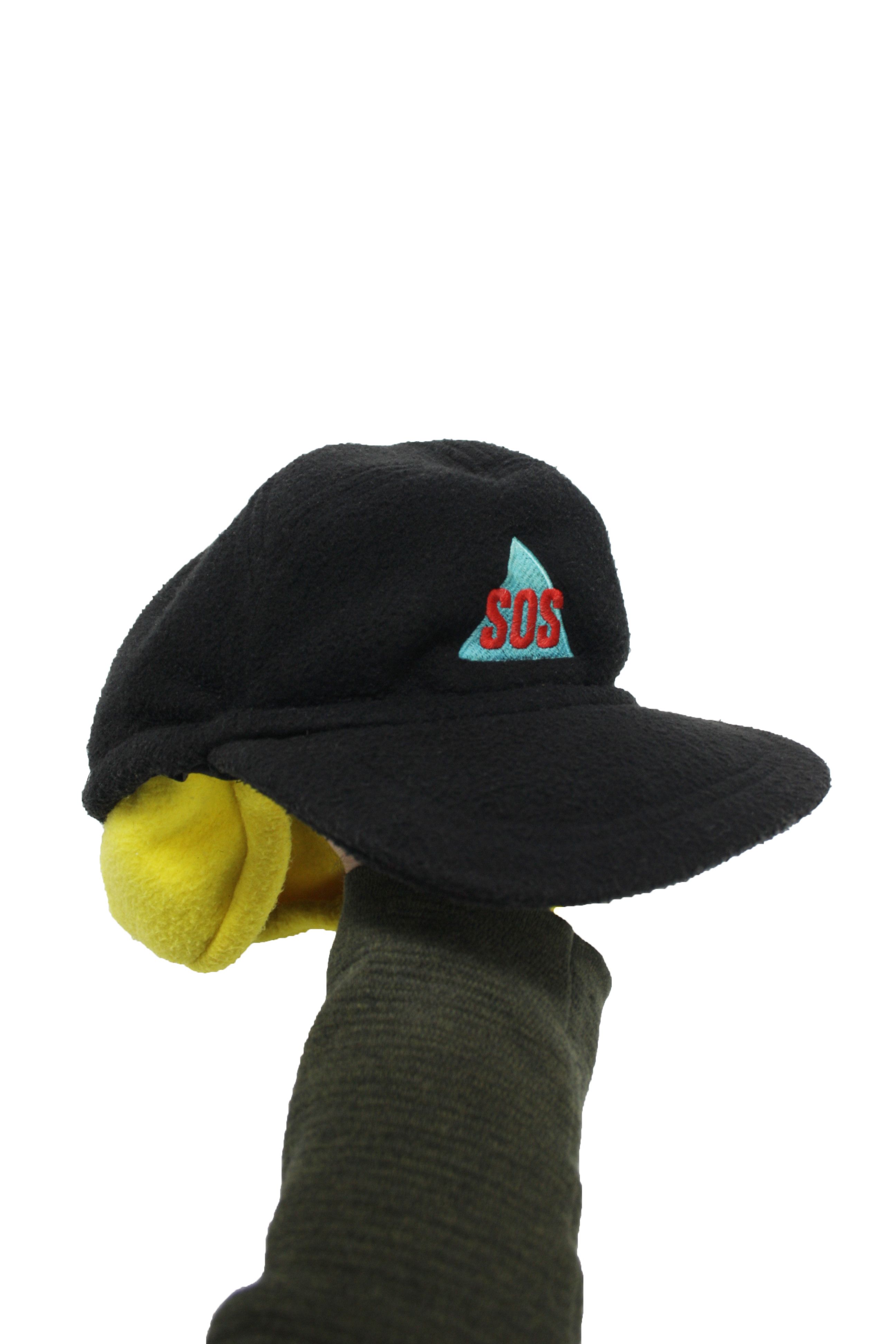 Alien Workshop Alien Workshop 1997 Vintage SOS Fleece Earflap Cap Hat Size ONE SIZE - 1 Thumbnail