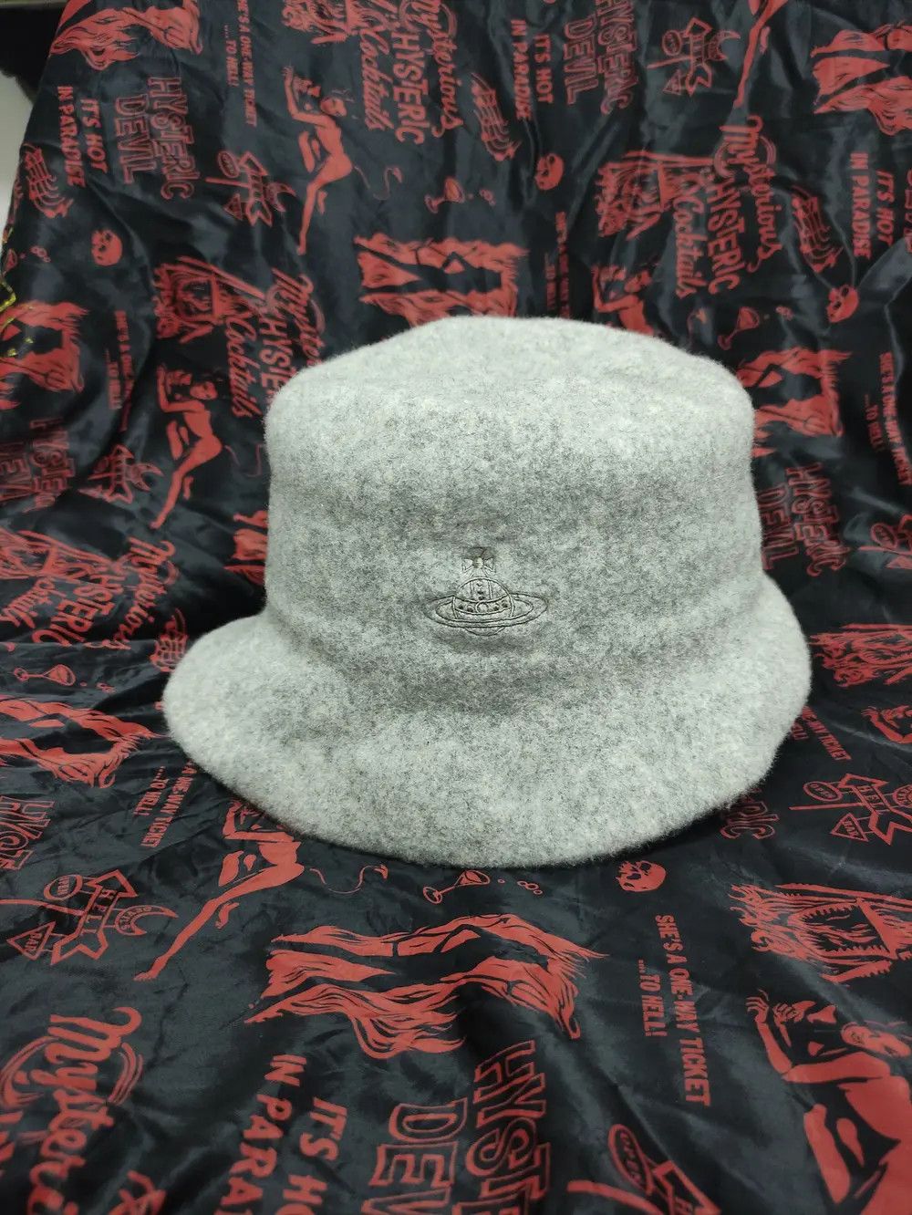 Vivienne Westwood VIVIENNE WESTWOOD WOOL BUCKET HAT Size ONE SIZE - 6 Thumbnail