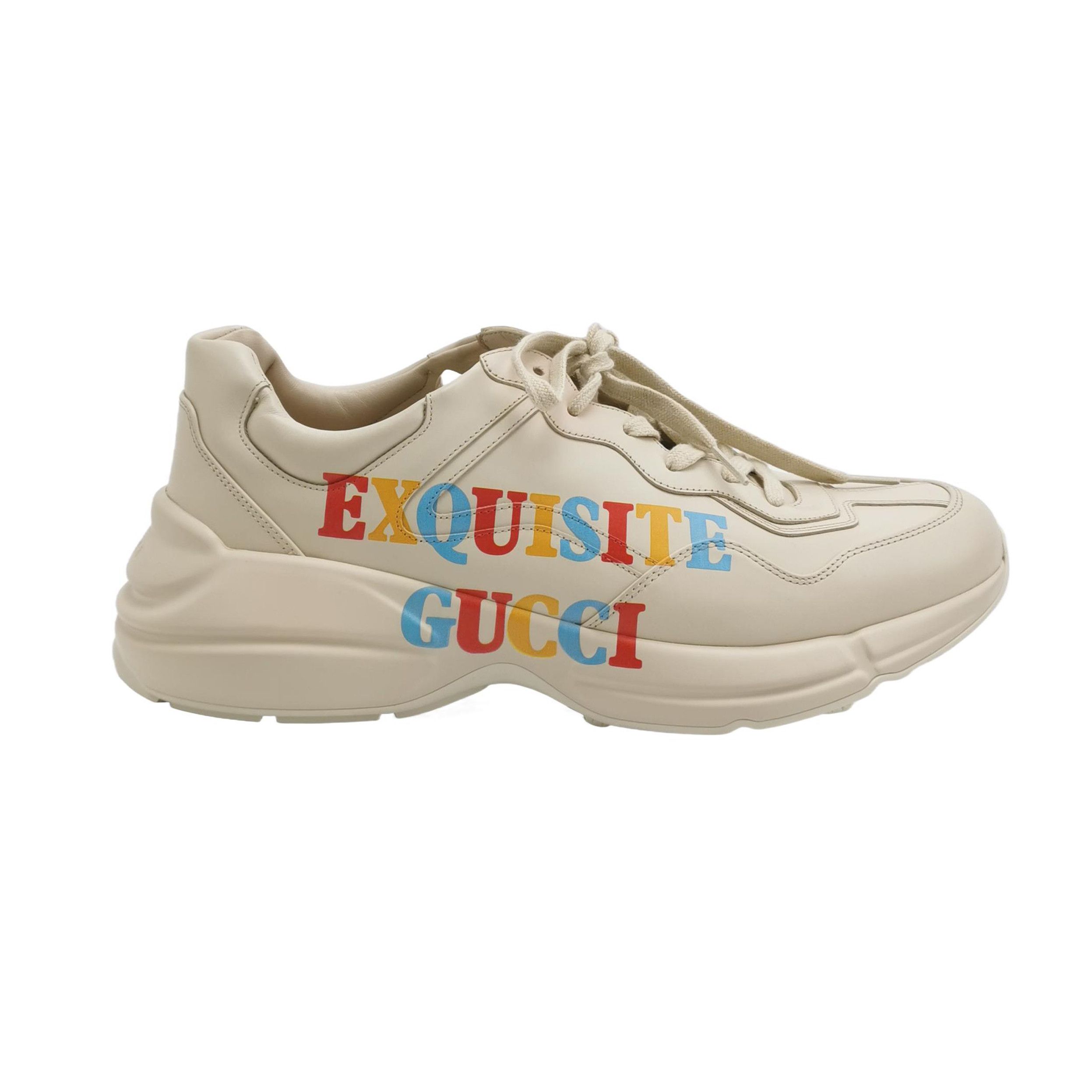 Gucci Gucci Men 14 Lowtop Sneakers Size US 14 / EU 47 - 1 Thumbnail