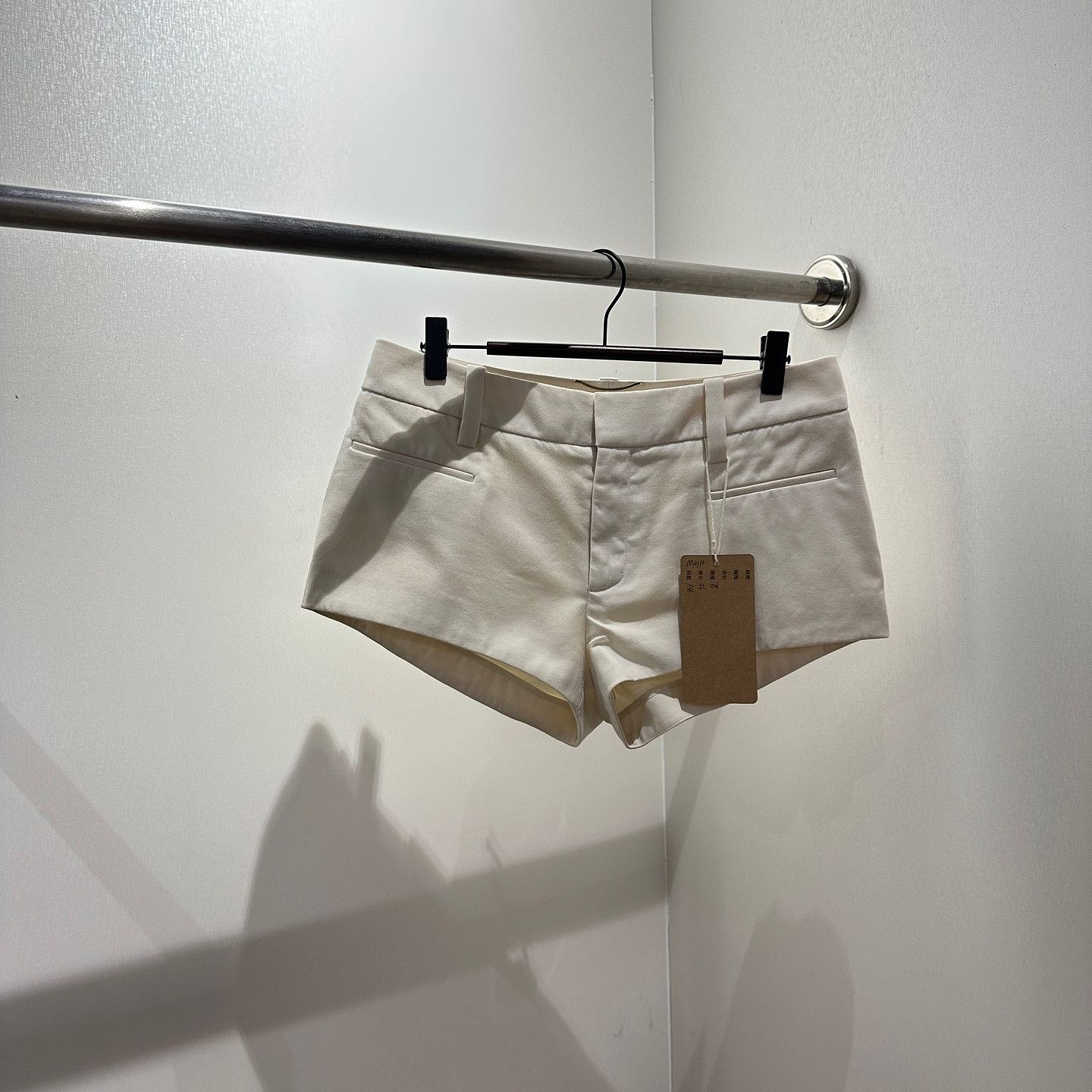 Saint Laurent Paris Saint Laurent Virgin Wool Shorts Size 36 Size 26" / US 2 / IT 38 - 1 Thumbnail