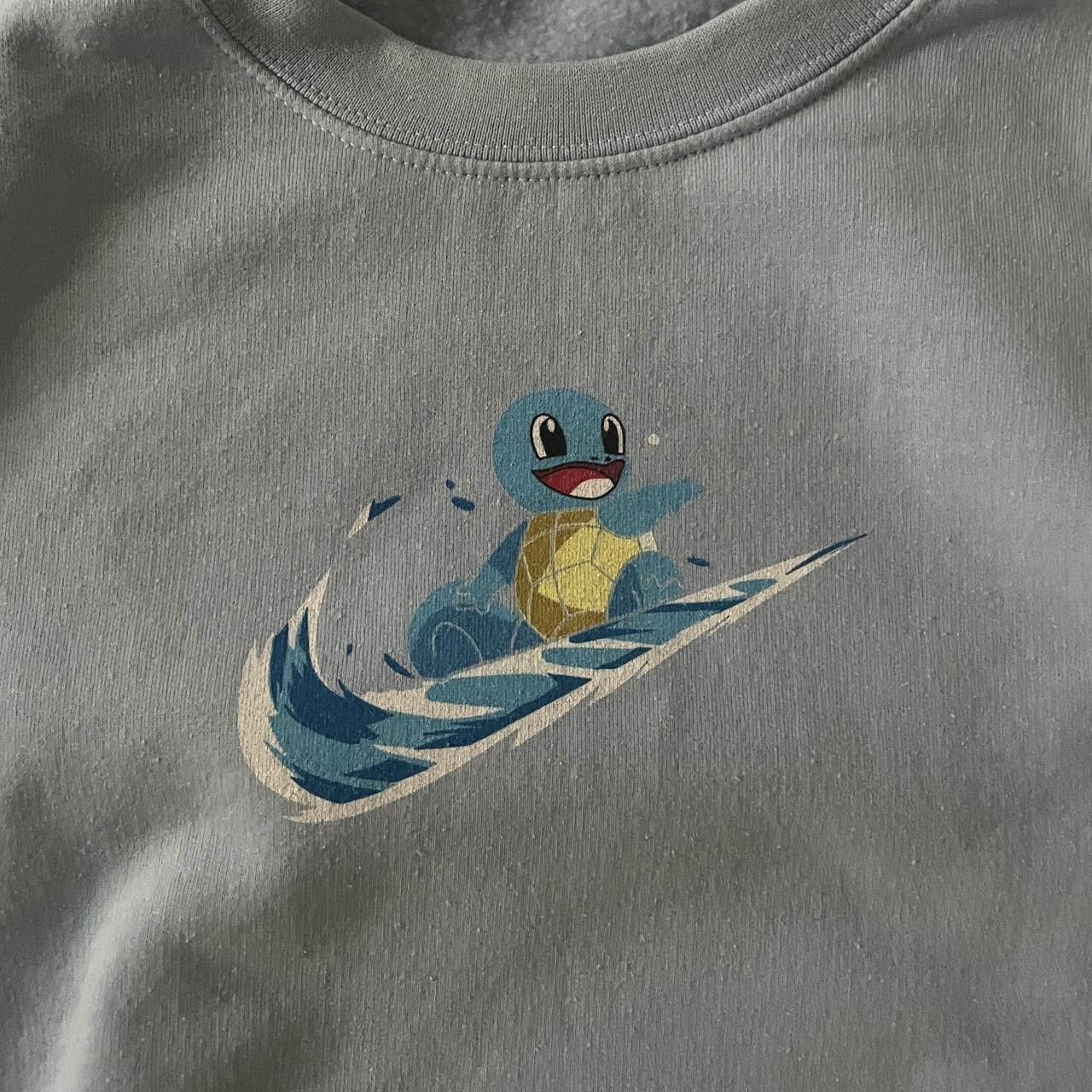 Other custom squirtle nike sweatshirt Size US M / EU 48-50 / 2 - 4 Thumbnail