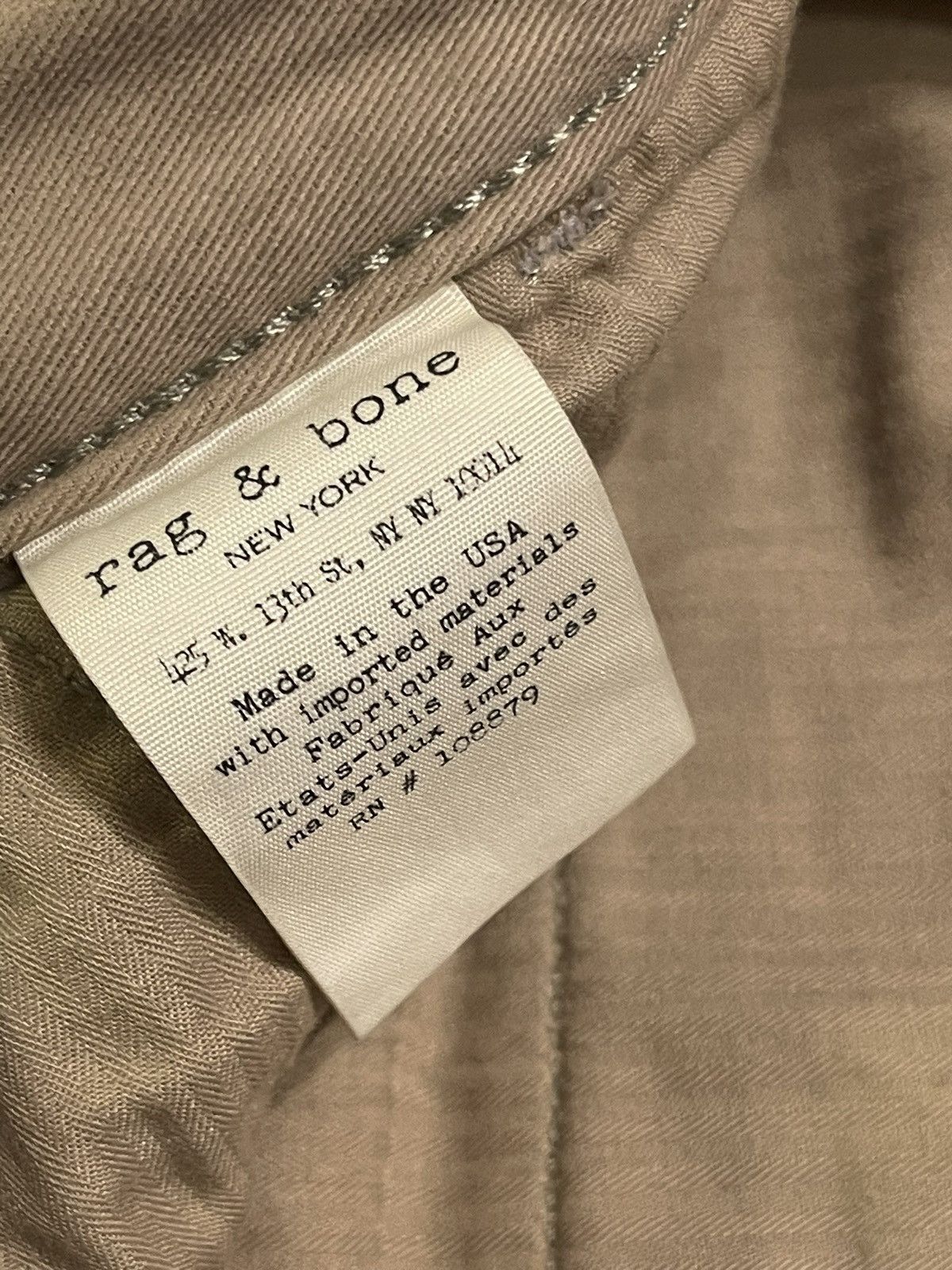 Rag & Bone Rag And Bone 38 X 30 Slim Leg Standard Chino Trousers Pants Size US 38 / EU 54 - 14 Thumbnail