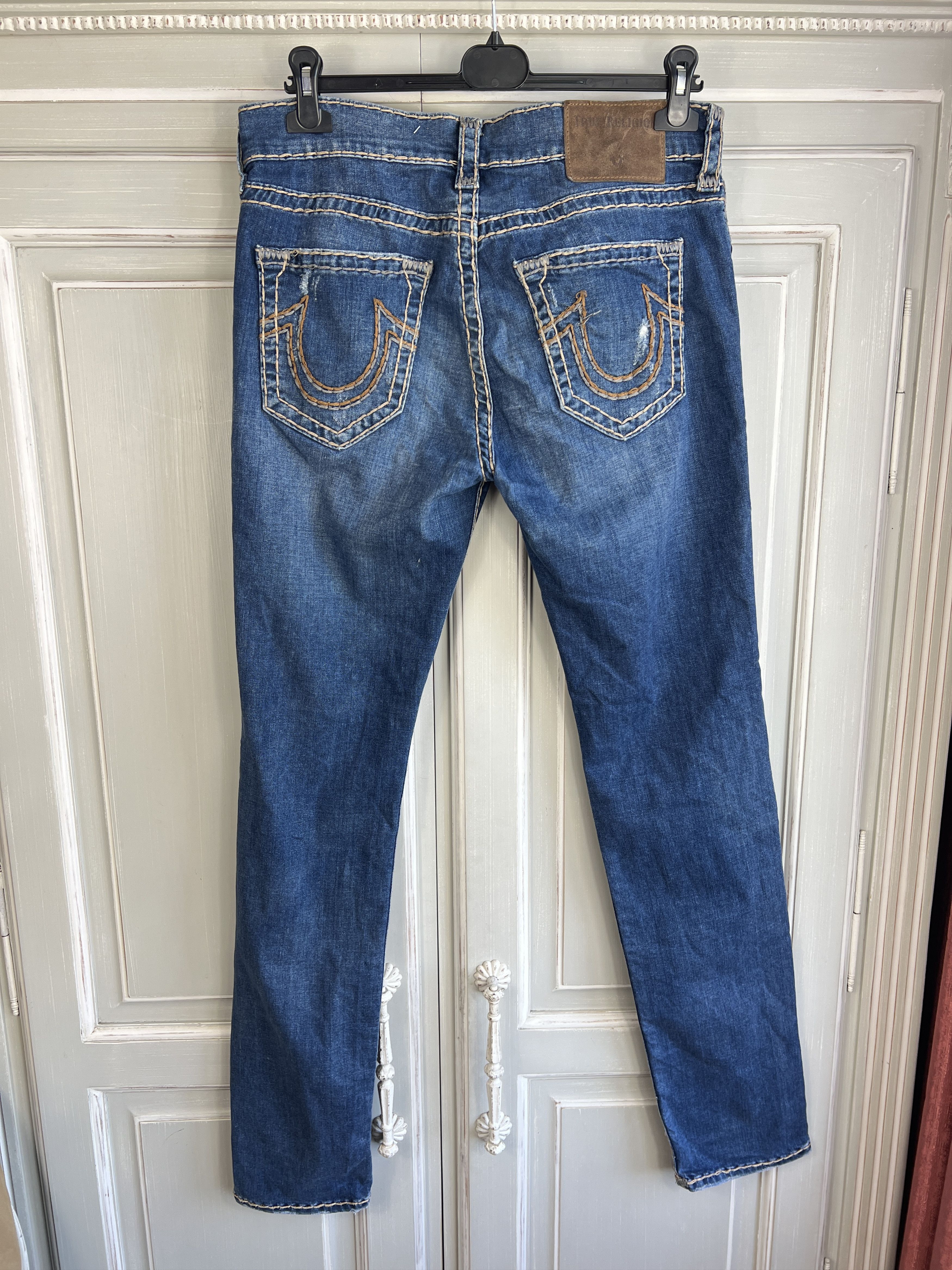 If Six Was Nine × Le Grande Bleu (L.G.B.) × True Religion TRUE RELIGION SKINNY FIT JEANS Size US 33 - 5 Thumbnail