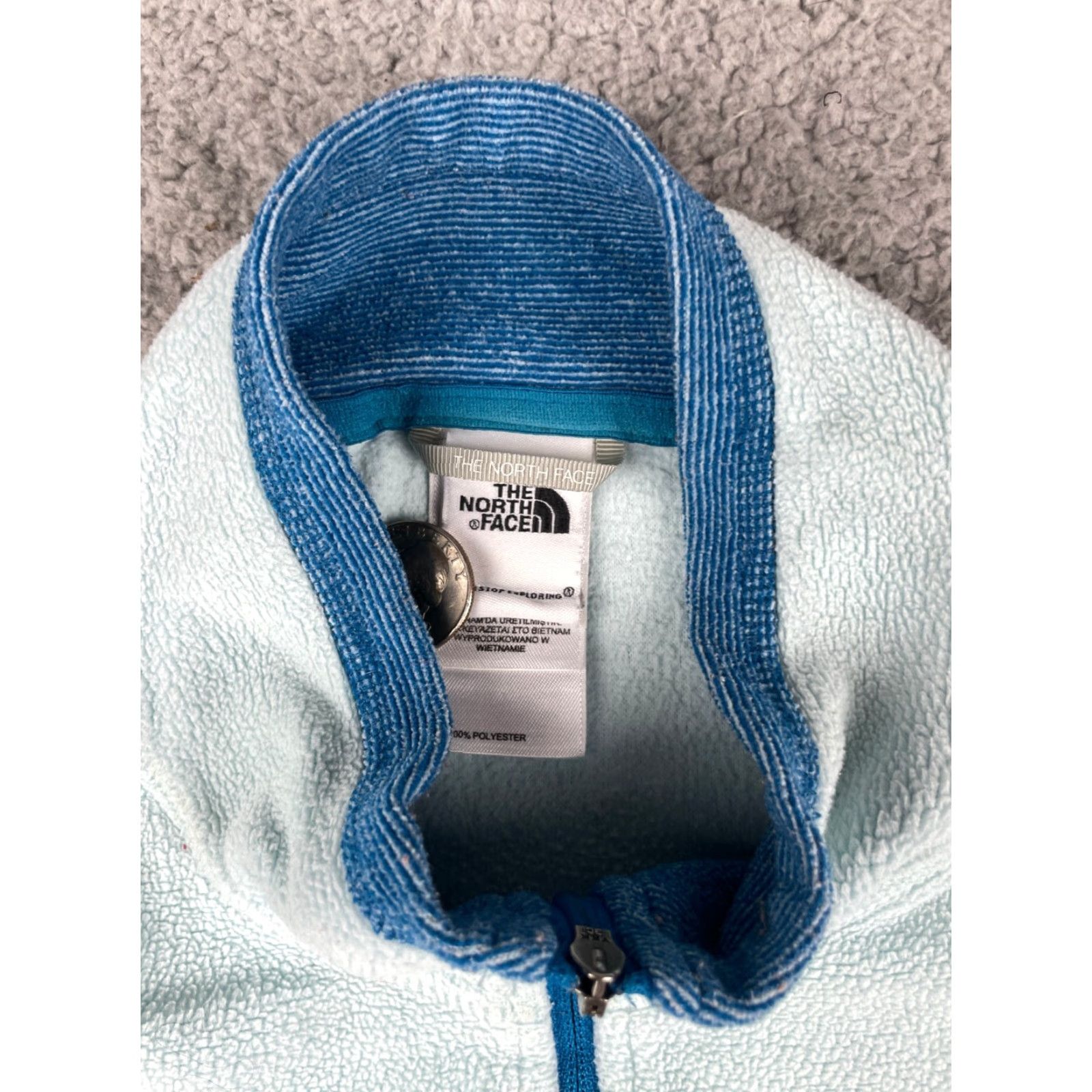 The North Face The North Face Fleece Jacket Womens Medium Full Zip Long Sleeve Fleece Lining Size M / US 6-8 / IT 42-44 - 5 Thumbnail