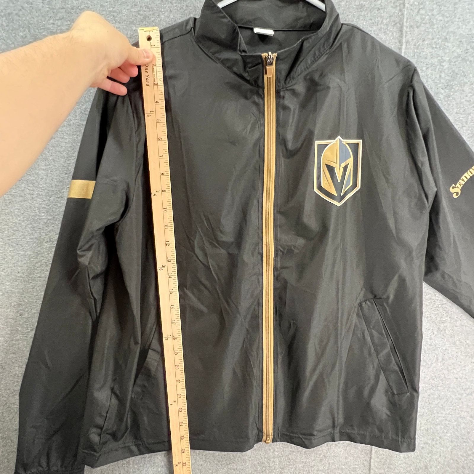 Other Vegas Golden Knights Jacket Adult Small Black Full Zip Size US S / EU 44-46 / 1 - 5 Thumbnail