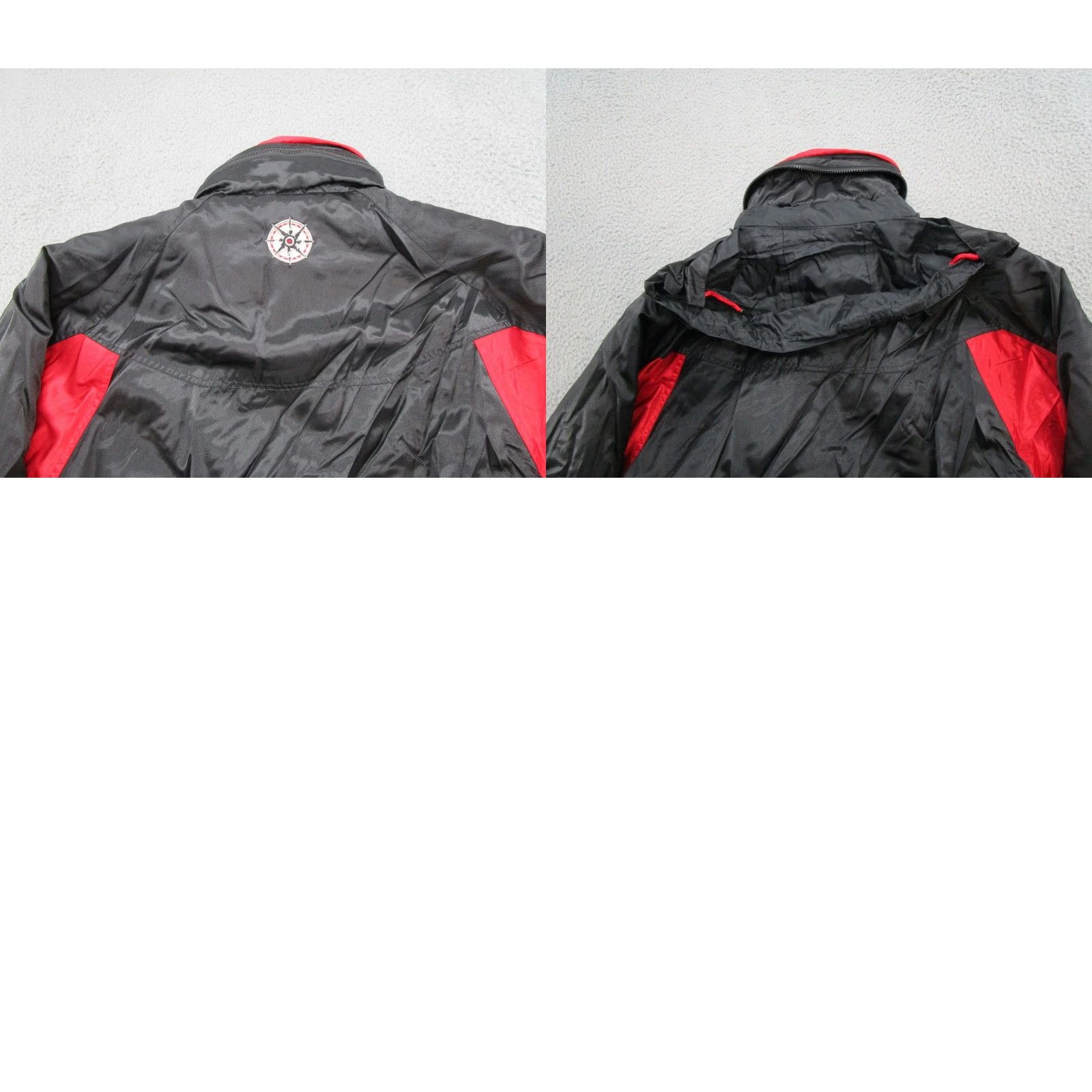 Marlboro VINTAGE Marlboro Logo Cinch Jacket Outdoor 90's Y2K Black L Mens Short Bomber Jacket Read Read Size US L / EU 52-54 / 3 - 9 Thumbnail