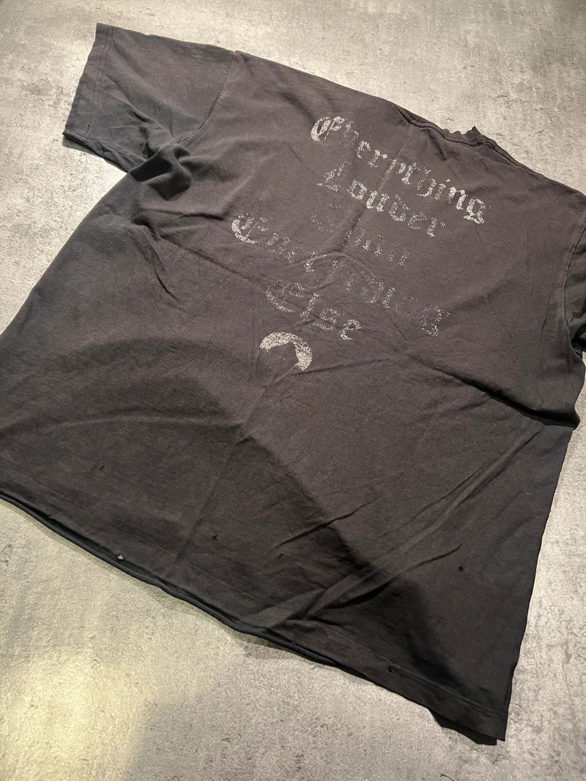 Vintage Vintage rare thrashed destroyed motorhead deutschland tshirt Size US L / EU 52-54 / 3 - 9 Thumbnail