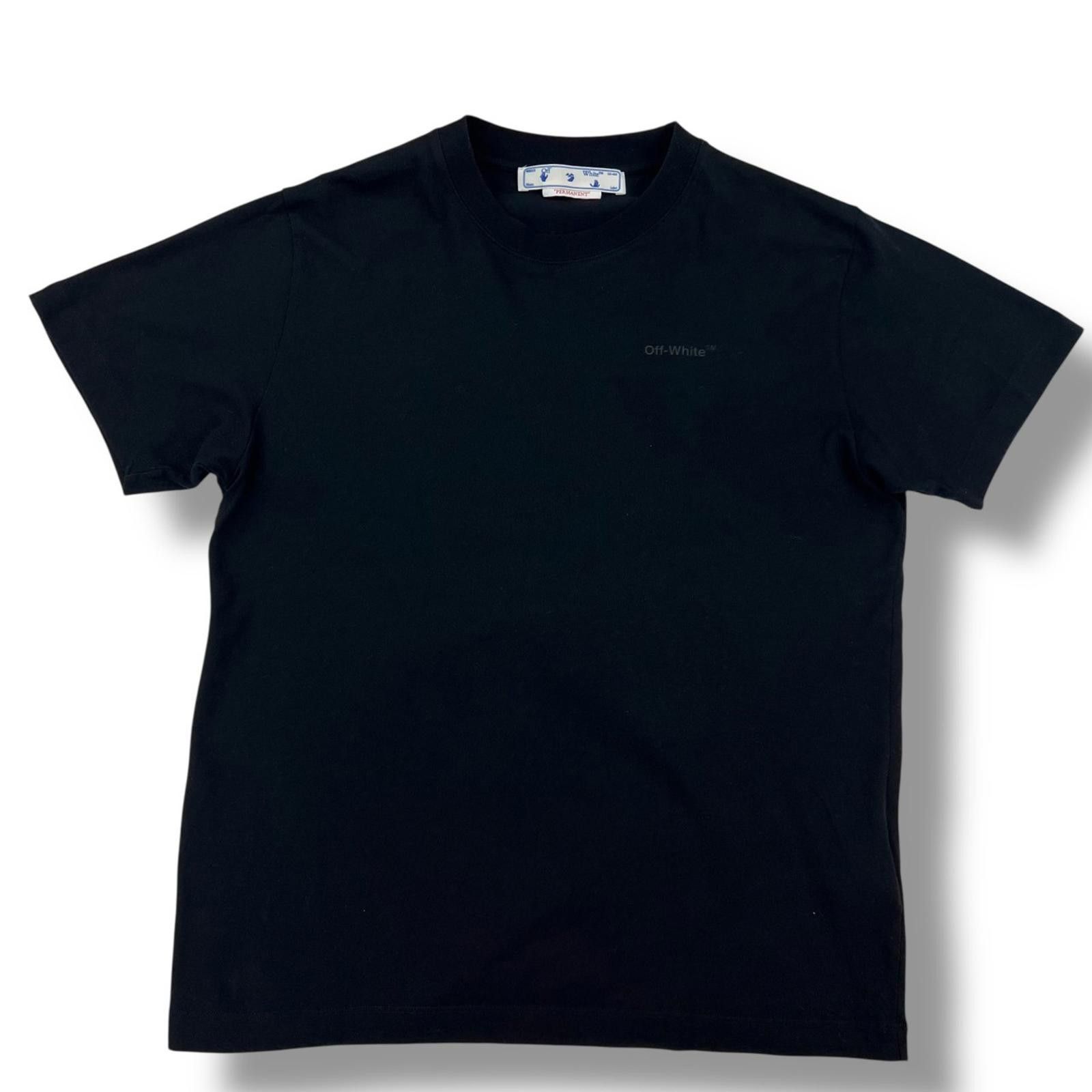 Off-White Off-White Rubber Diagonal T-Shirt Black Size US XXL / EU 58 / 5 - 3 Thumbnail