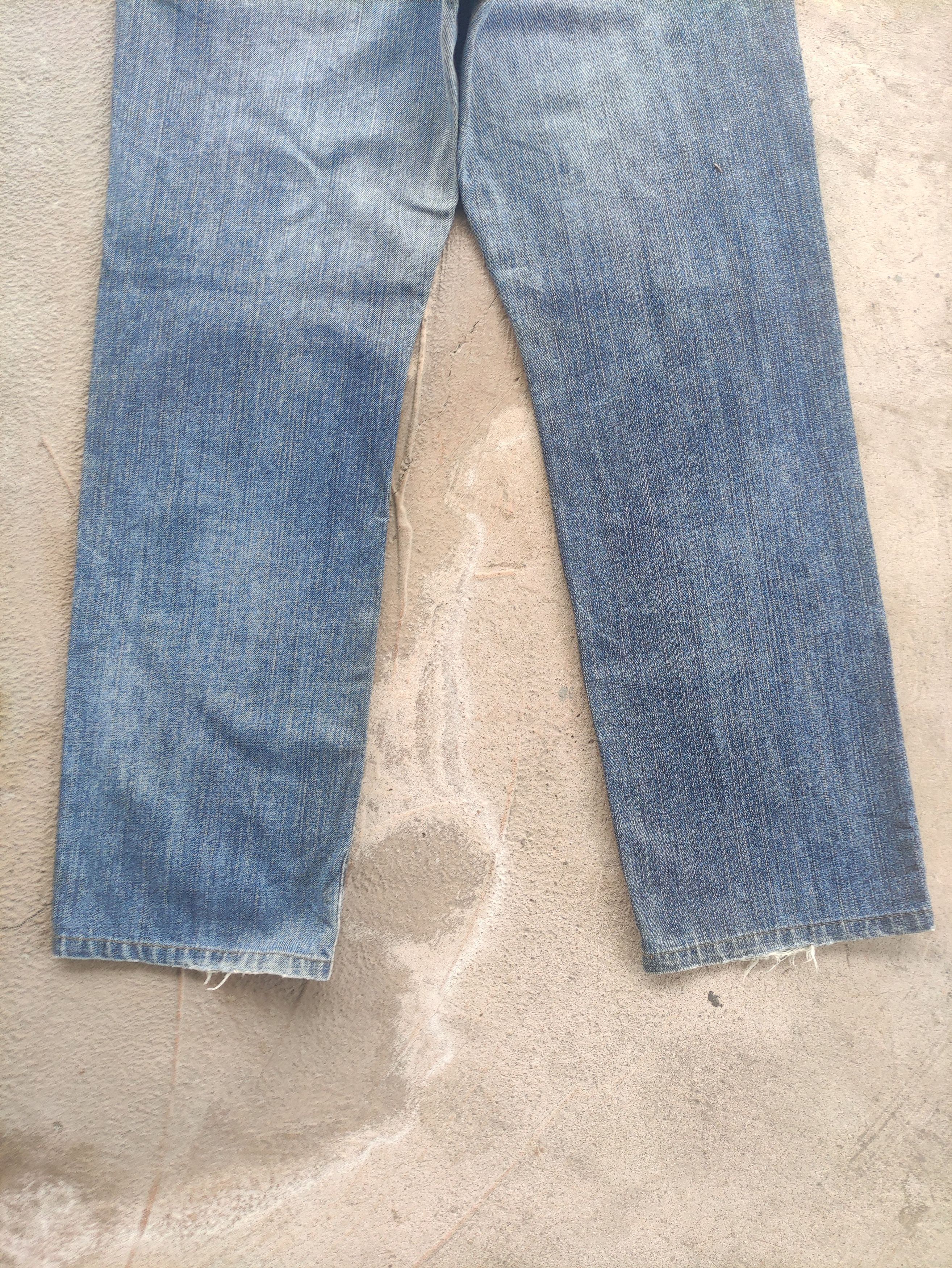 Edwin Vintage Edwin Japan Distressed Faded Jean W32 Size US 32 / EU 48 - 11 Thumbnail