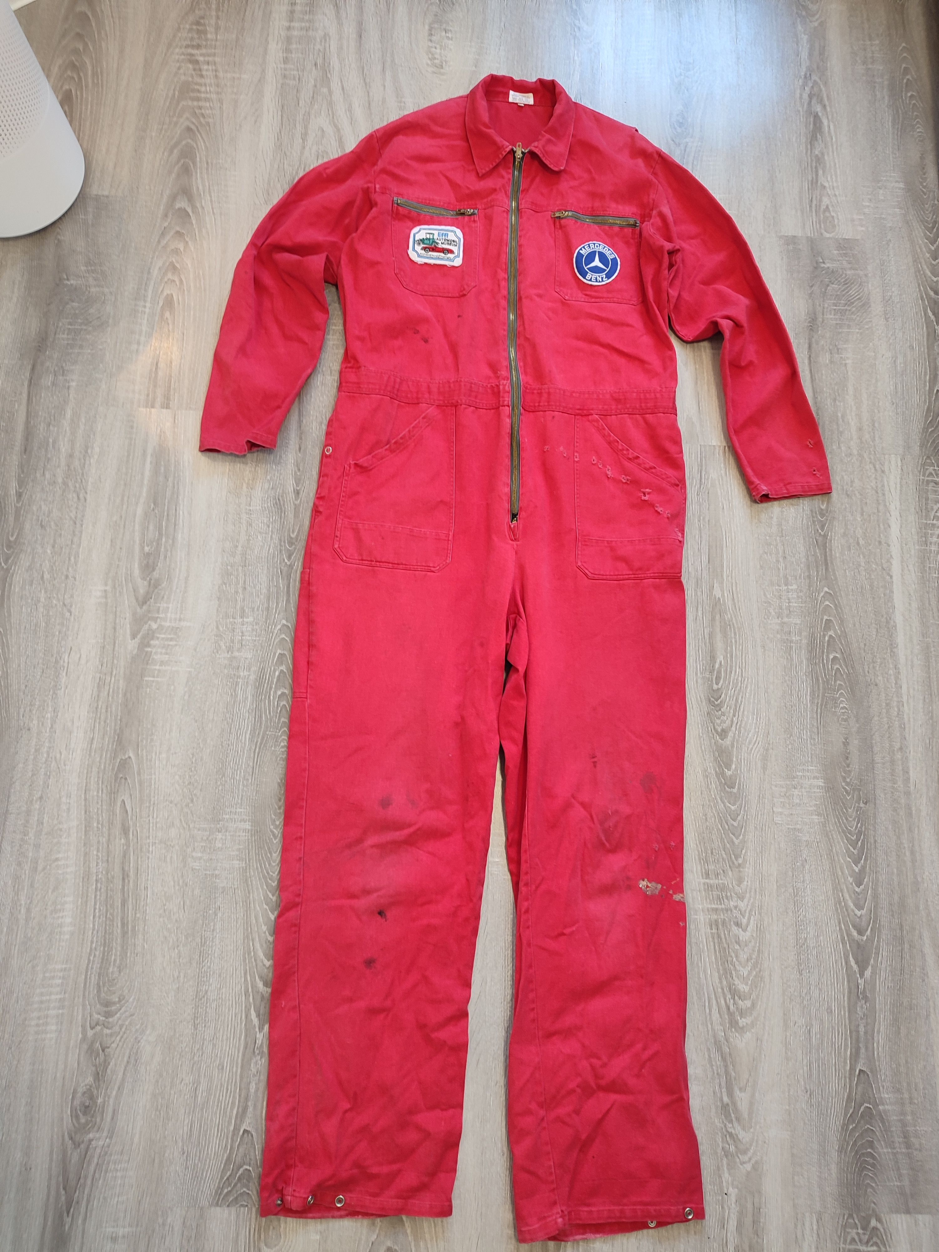 Mercedes-Benz Mercedes Benz SAR Vintage Racing Suit size 54 Size US 38 / EU 54 - 11 Thumbnail