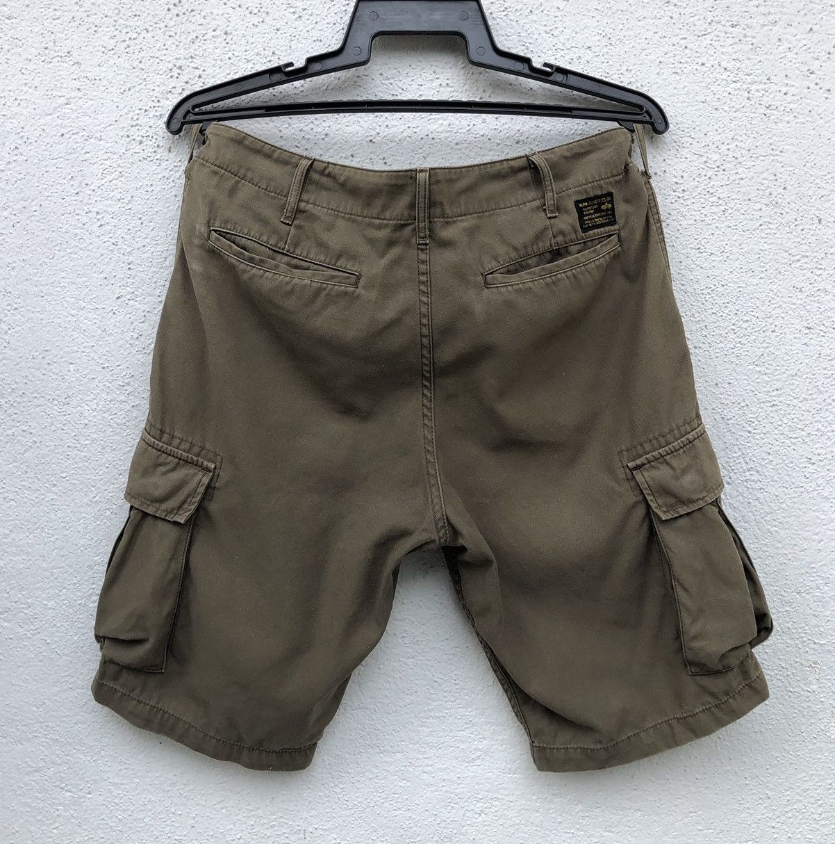 Alpha Industries Vintage Alpha Industries Inc Cargo Short Pant Size US 34 / EU 50 - 6 Thumbnail