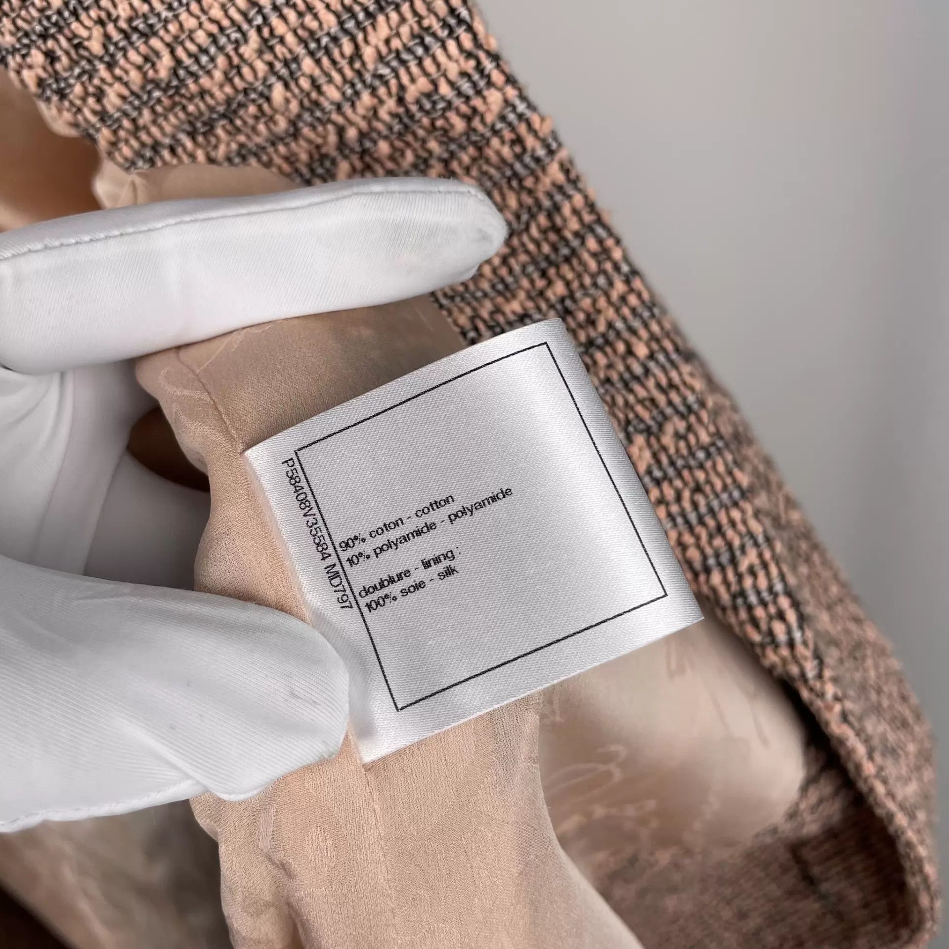 Chanel CHANEL 18P Soft Wool Long Coat Pink 36 Size XS / US 0-2 / IT 36-38 - 8 Thumbnail