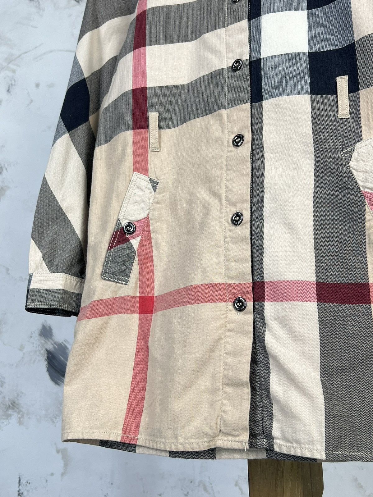 Burberry Burberry Kids Nova Check Shirt Jacket Size 8Y / 128cm Size XXS / US 00 / IT 34 - 3 Thumbnail