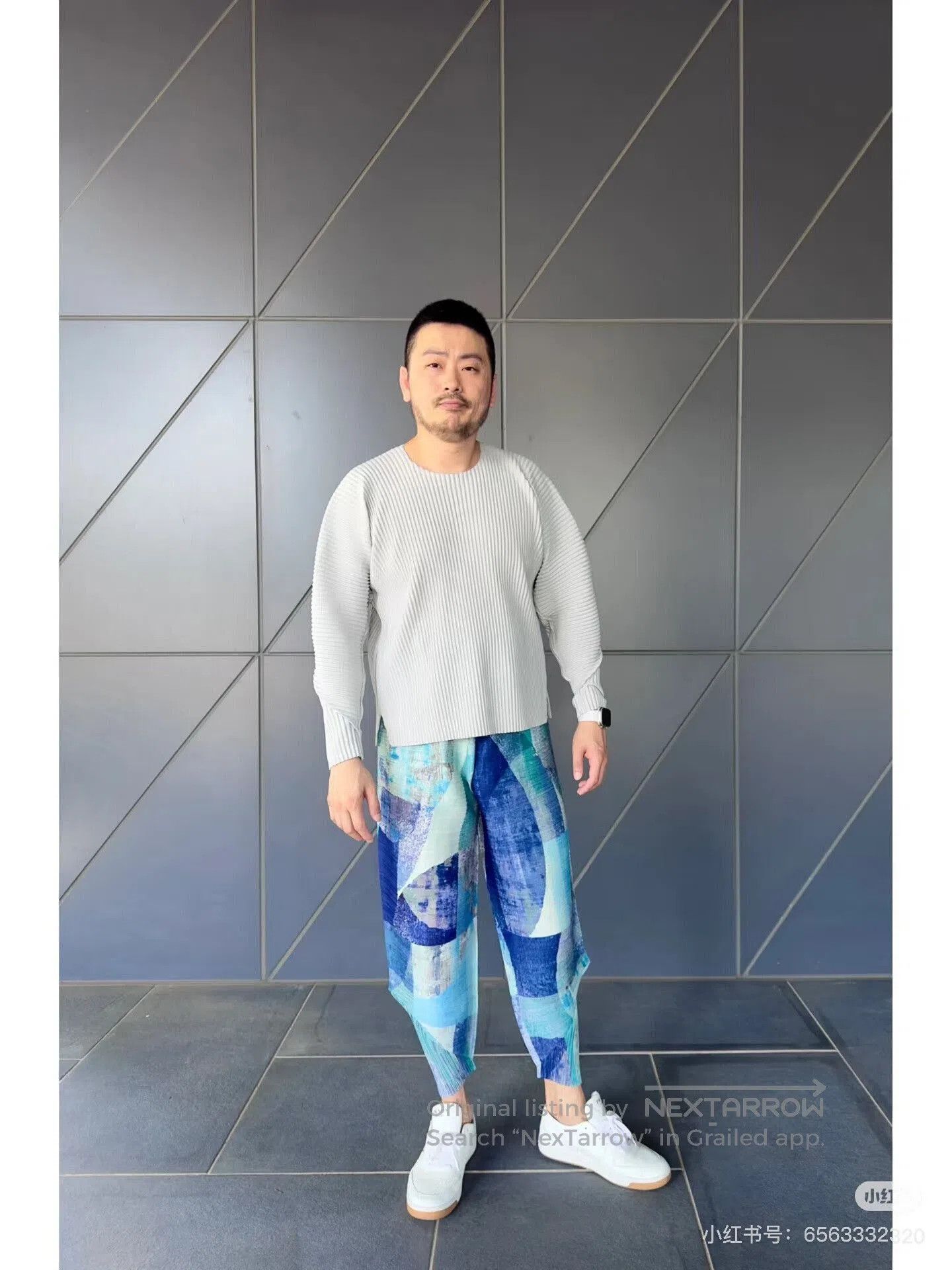 Homme Plisse Issey Miyake Issey Miyake Homme Plisse HP Long Sleeve T. Size US M / EU 48-50 / 2 - 7 Thumbnail