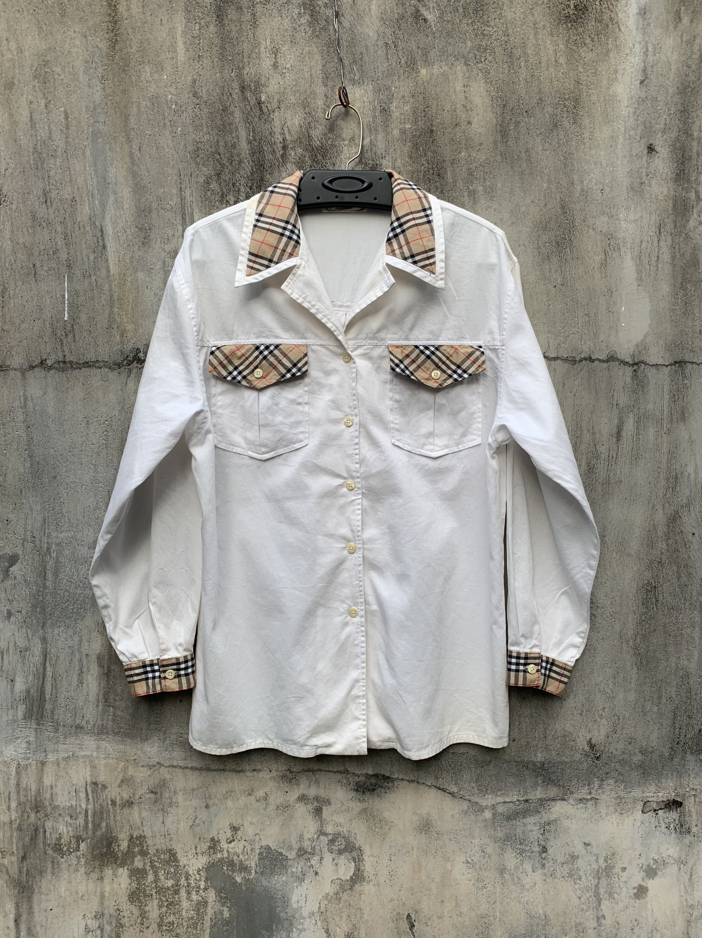 Burberry Vintage Burberrys of London Shirt Size L / US 10 / IT 46 - 1 Thumbnail