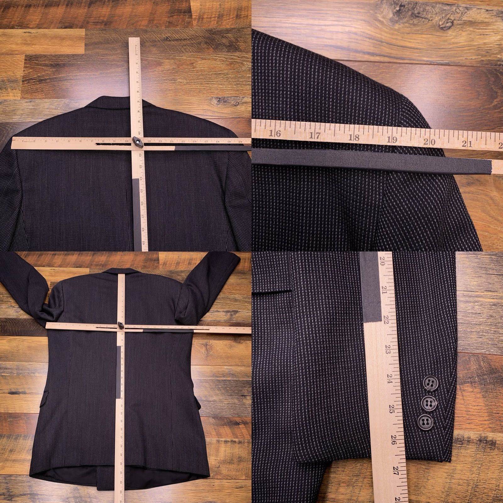 Corneliani Corneliani Double Breasted Blazer 40 Long Wool Italy Suit Jacket Men Blazer Winter Sale Size 40R - 9 Thumbnail