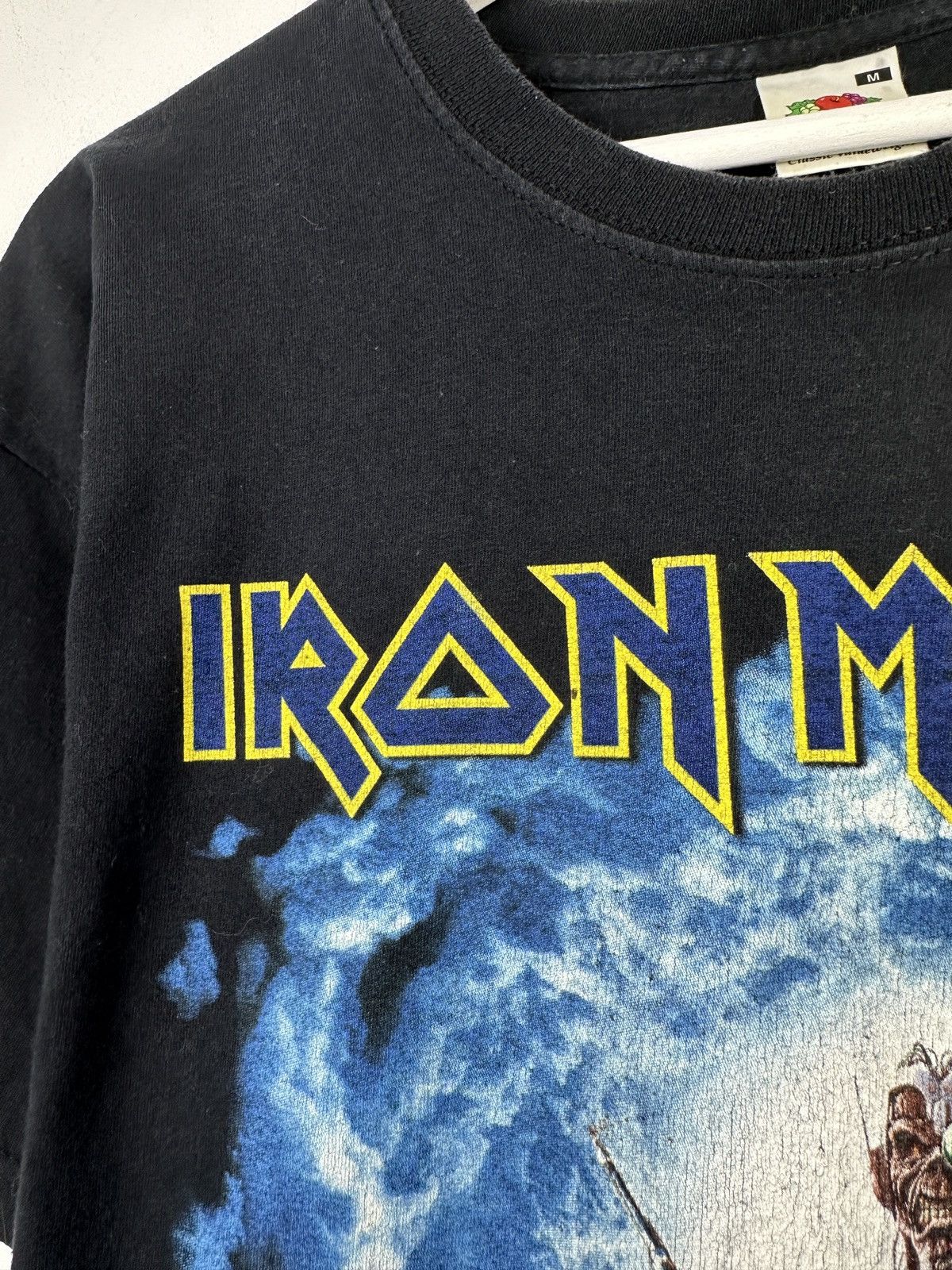 Band Tees Y2K Iron Maiden Back In Time Metal Rock Band Graphic T Shirt Size US M / EU 48-50 / 2 - 8 Thumbnail