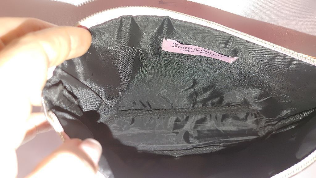 Juicy Couture Juicy Couture Velvet Embossed Cosmetic Bag Size ONE SIZE - 5 Thumbnail