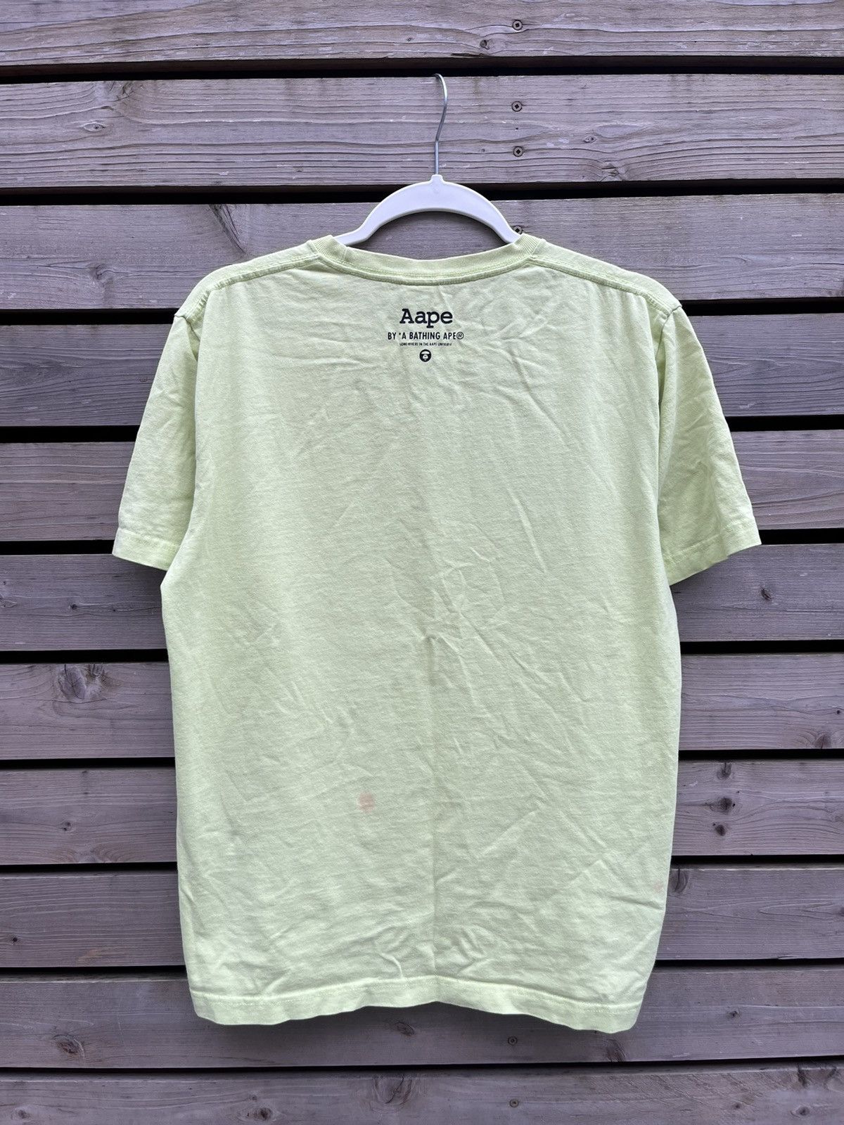 Aape × Bape Aape by a Bathing Ape Reflective Logo T-Shirt Tee Bape Size US M / EU 48-50 / 2 - 9 Thumbnail