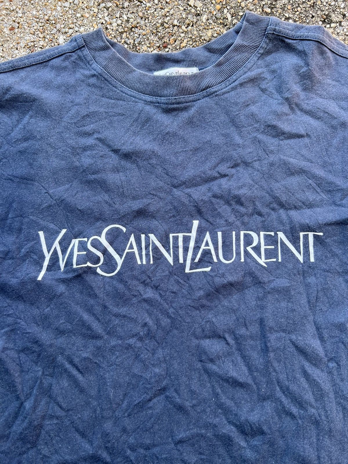 Yves Saint Laurent Yves Saint Laurent YSL Spell Out Shirt Size US L / EU 52-54 / 3 - 3 Thumbnail