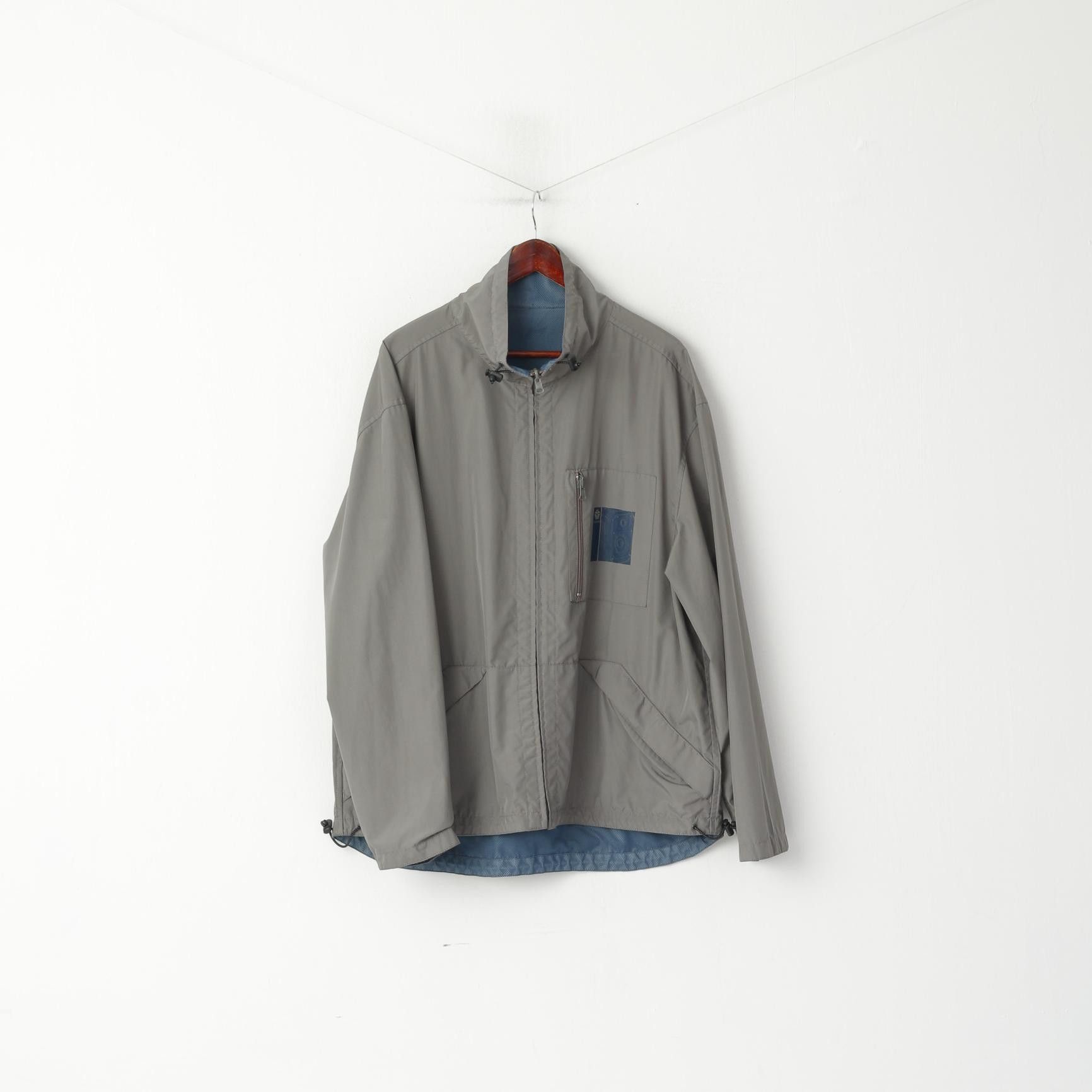 Calvin Klein Calvin Klein Jeans Men XL Jacket Blue Grey Vintage 5665 Size US XL / EU 56 / 4 - 2 Thumbnail