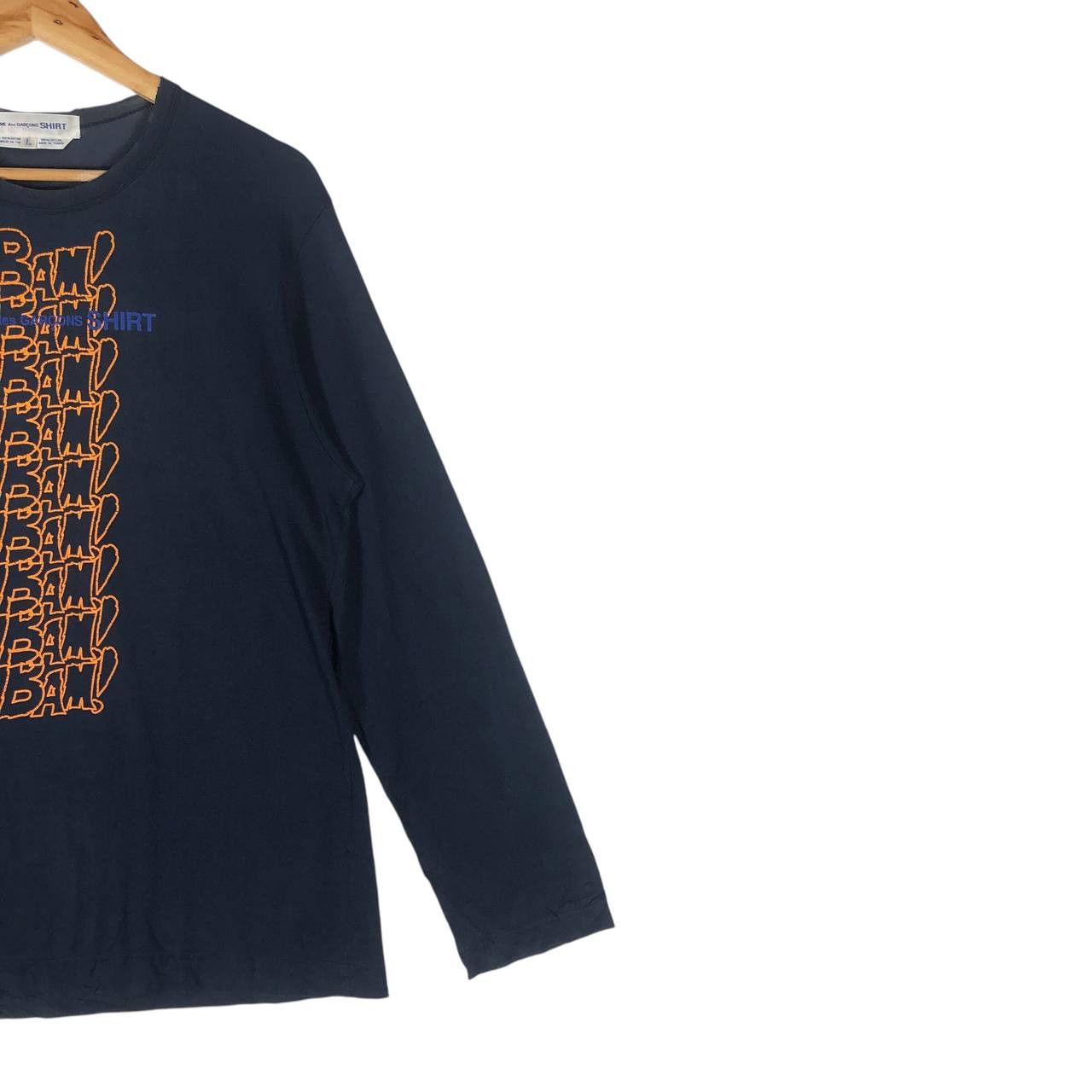 Comme des Garcons × Vintage Vintage Comme des Garcons Long Sleeve T-Shirt Size US L / EU 52-54 / 3 - 4 Thumbnail