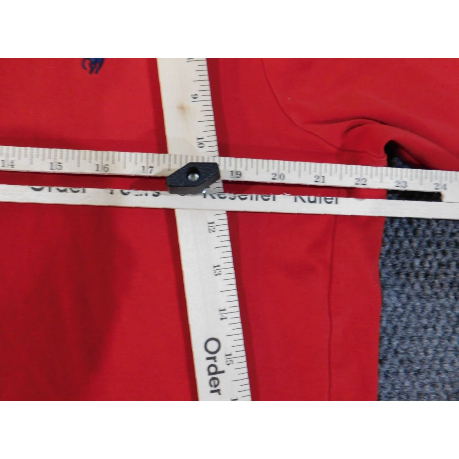 Polo Ralph Lauren Polo Ralph Lauren Sweater Mens Large Red Pullover Pony 1/4 Zip Cotton Preppy Size US L / EU 52-54 / 3 - 6 Thumbnail