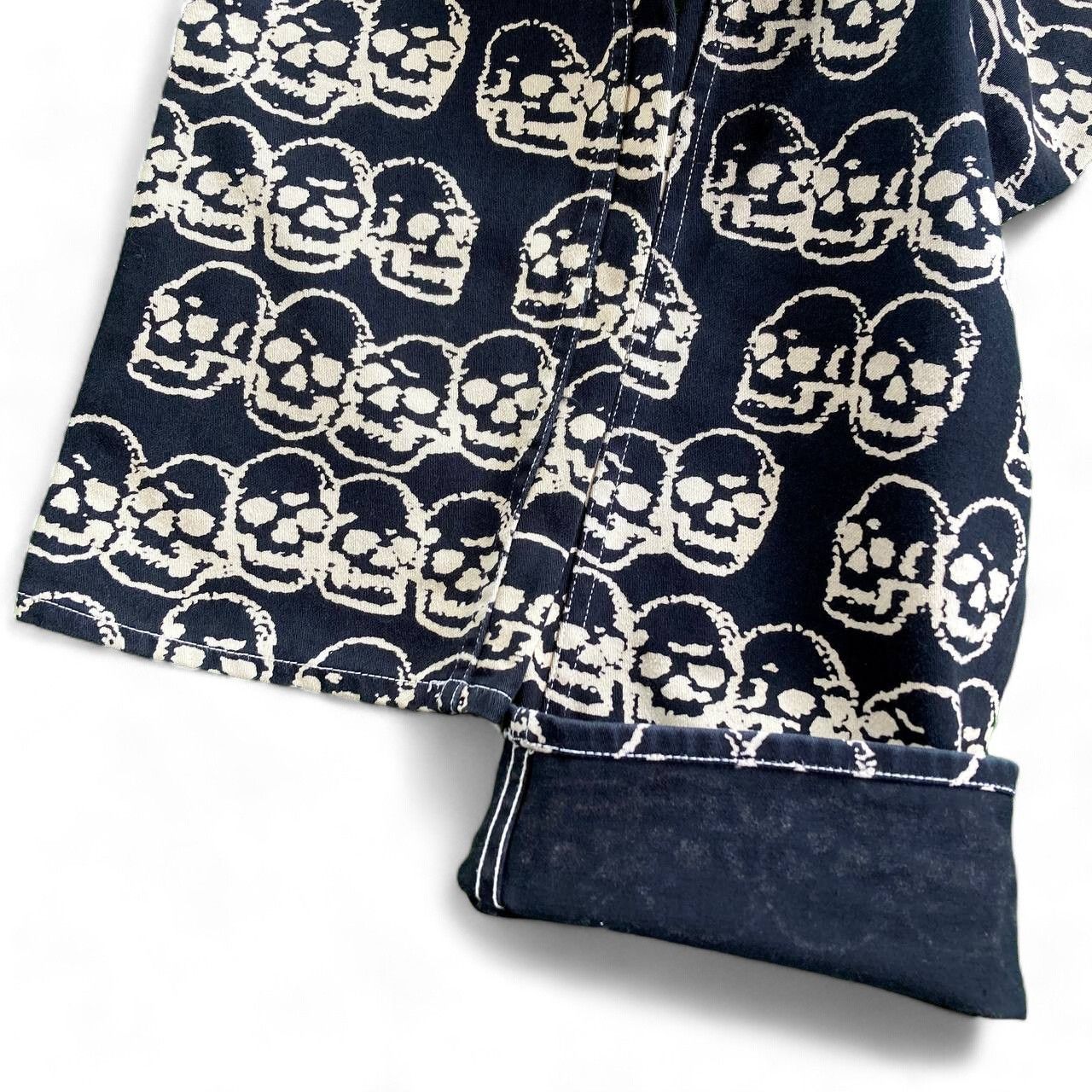 Hysteric Glamour 1998 AOP Skulls Pants Size 28" / US 6 / IT 42 - 6 Thumbnail