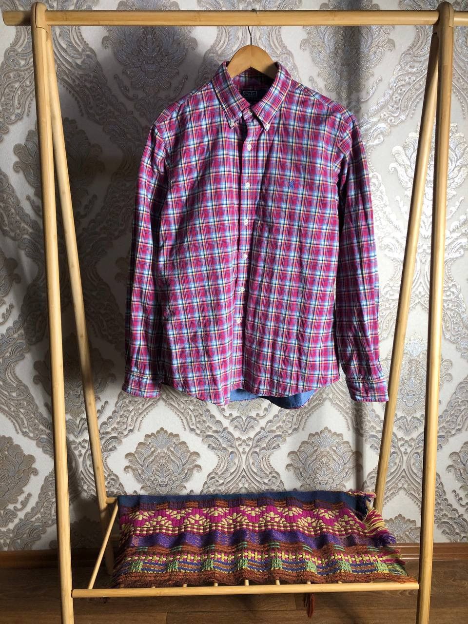 Polo Ralph Lauren × Vintage VERY RARE POLO RALPH LAUREN OVER SHIRT DESIGNER DELUX Y2K Size US L / EU 52-54 / 3 - 1 Thumbnail