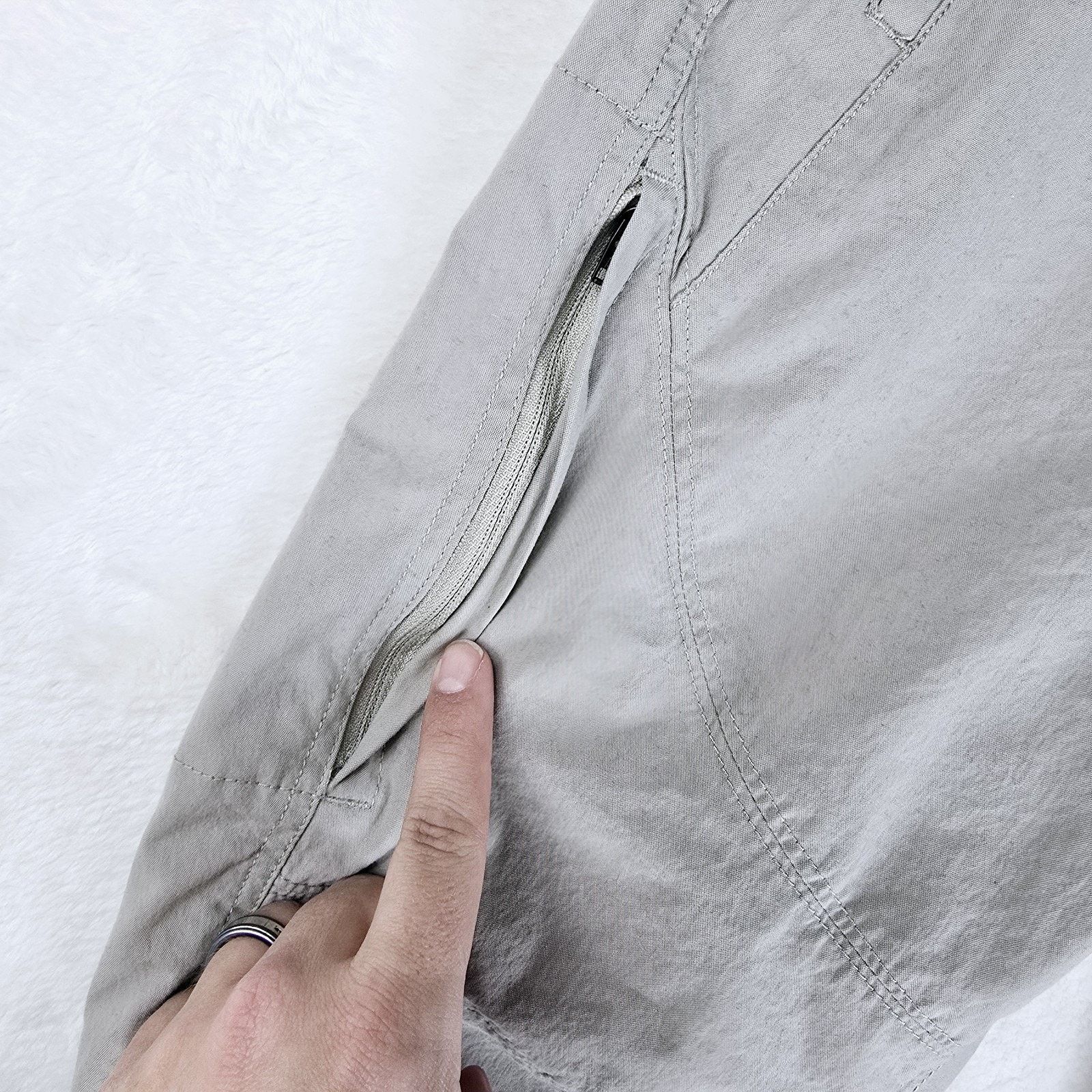 Kuhl Kuhl Spire Roll Up Pants 8 Short 32x29 Gray Stretch Hiking Size 30" / US 8 / IT 44 - 5 Thumbnail