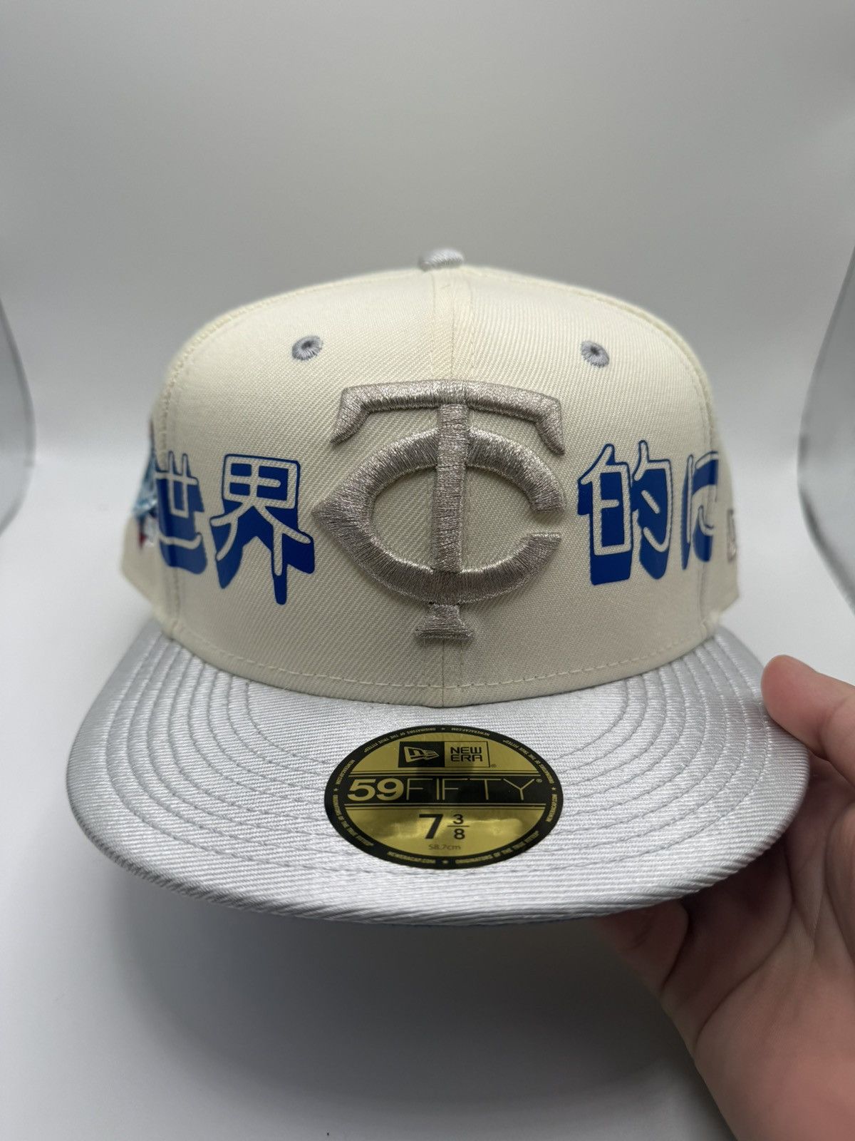 New Era Minnesota Twins Fitted 7 3/8 Custom Size ONE SIZE - 2 Thumbnail