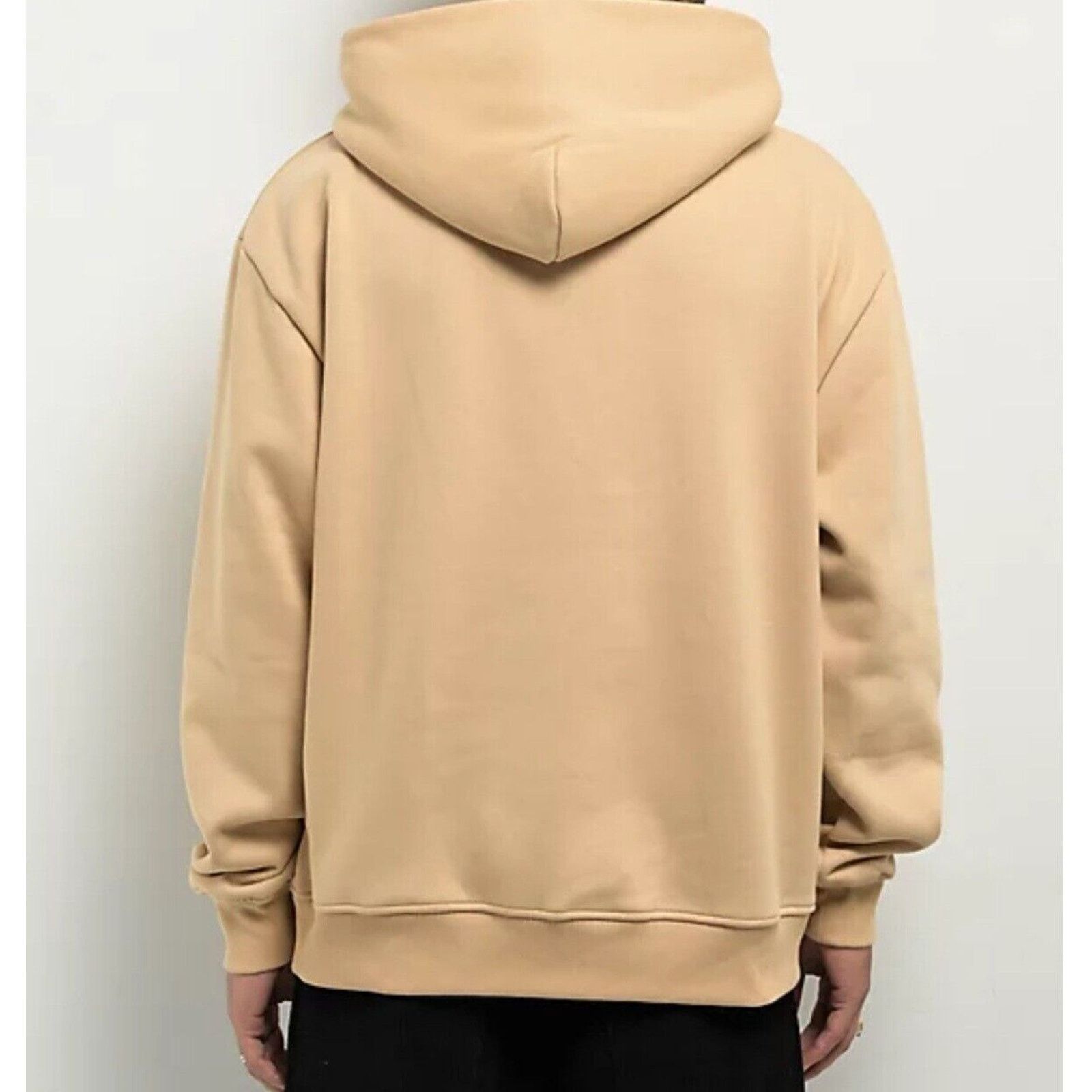 Vintage Shaka Wear Hoodie Heavyweight Cotton Essentials Oatmeal Size US XL / EU 56 / 4 - 2 Thumbnail
