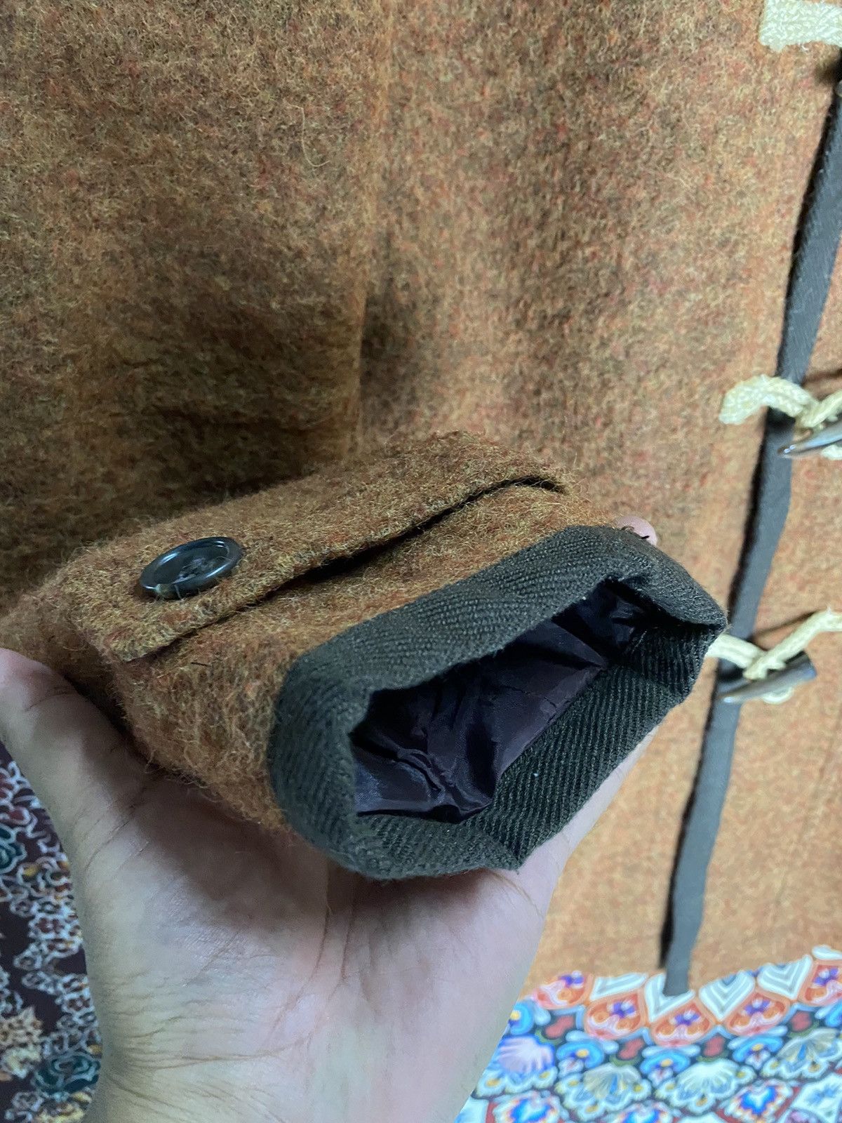 Japanese Brand × Morgan Homme 2000s Morgan Homme Duffle Wool Hooded Jacket Size US M / EU 48-50 / 2 - 7 Thumbnail
