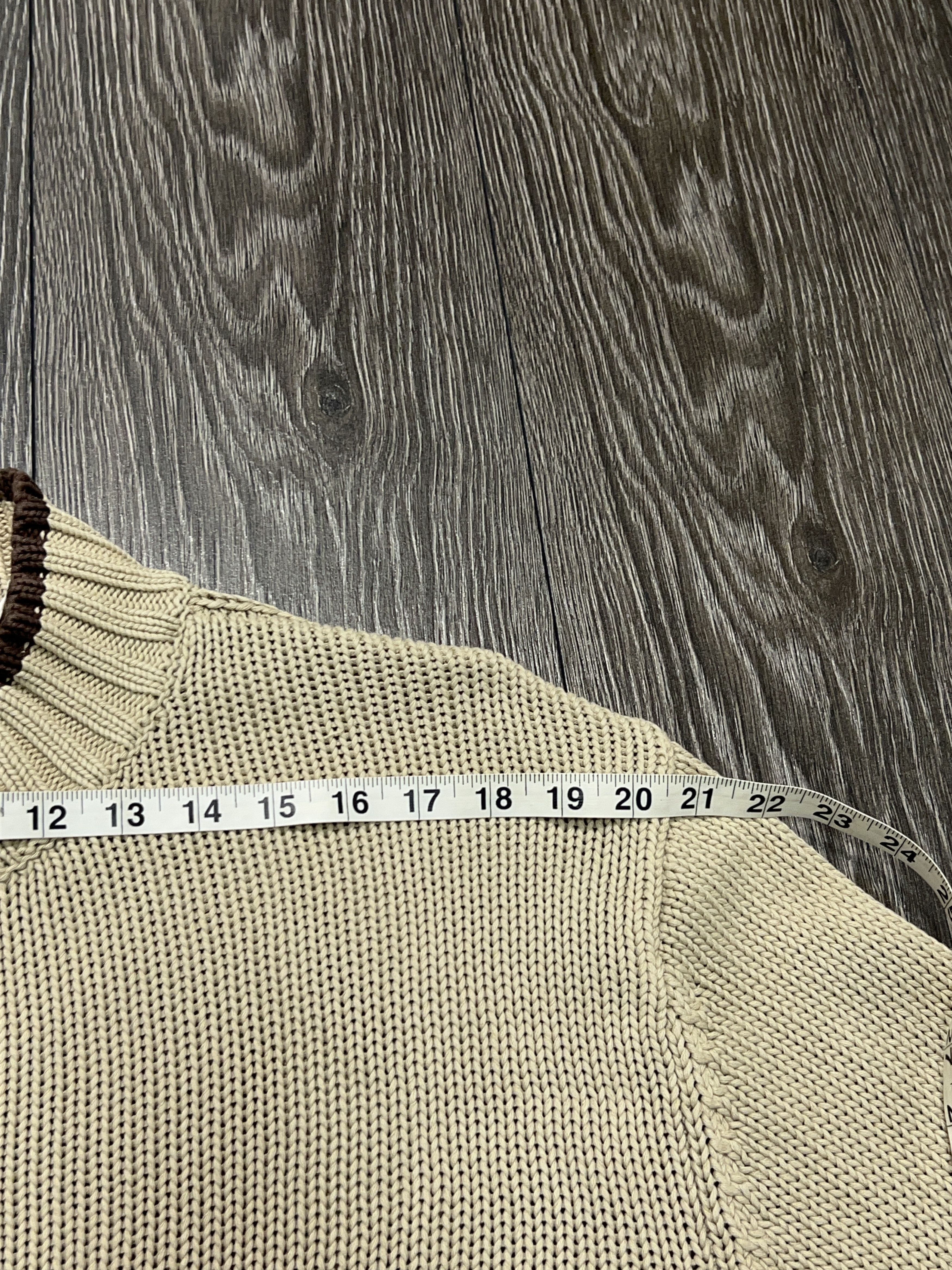 Yves Saint Laurent Vintage YSL Knit Cardigan Cotton Zip Sweater Size XL Size US XL / EU 56 / 4 - 10 Thumbnail