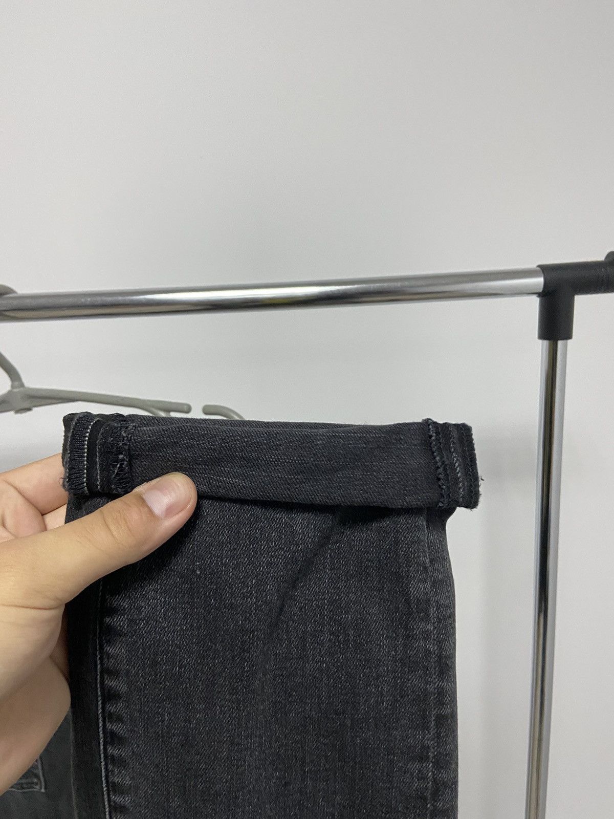 Off-White × Vintage Off White Selvedge Vintage jeans Fire Line Do Not Cross Size US 31 - 15 Thumbnail