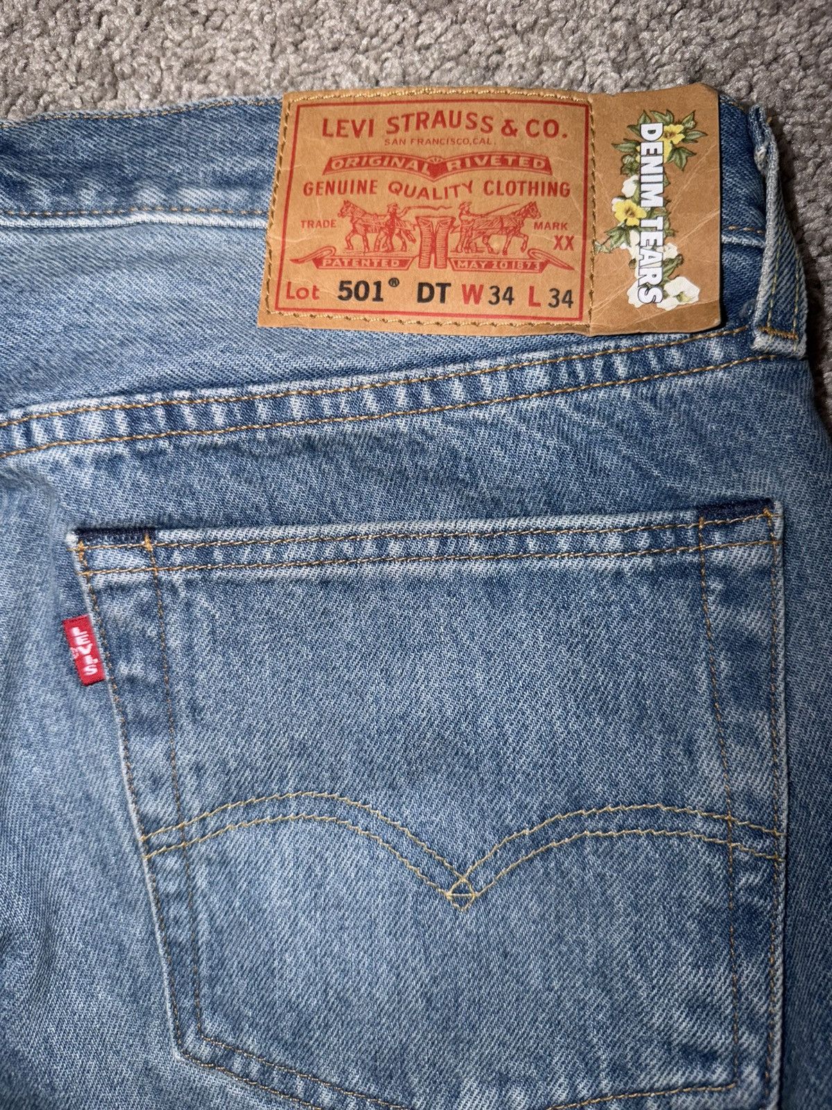DENIM TEARS Denim Tears Size US 34 / EU 50 - 10 Thumbnail
