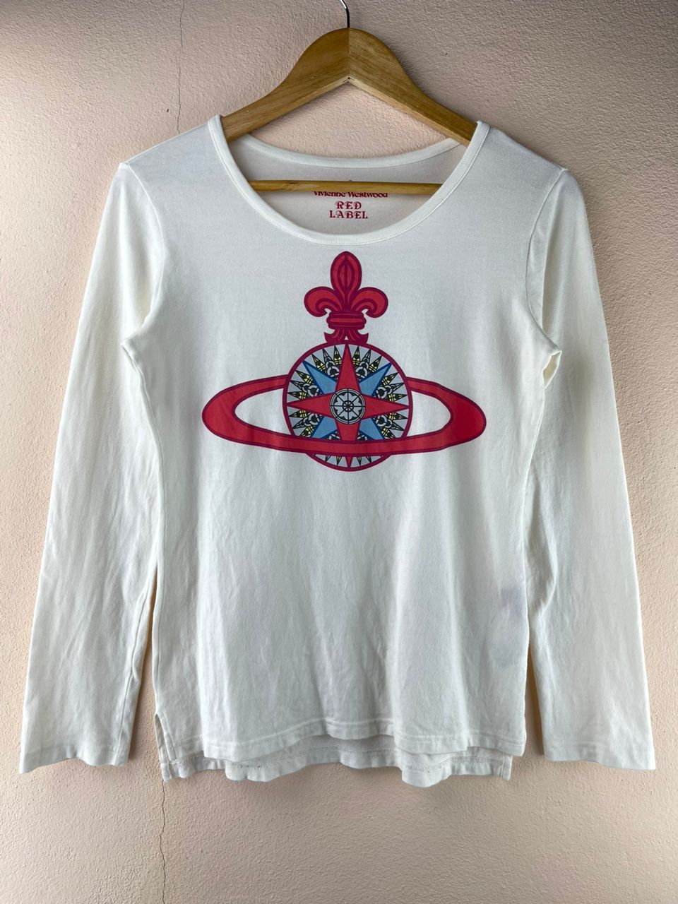 vivienne westwood オーブ　long tee size48 Vivienne Westwood Iconic ORB Logo Long Sleeve Tee